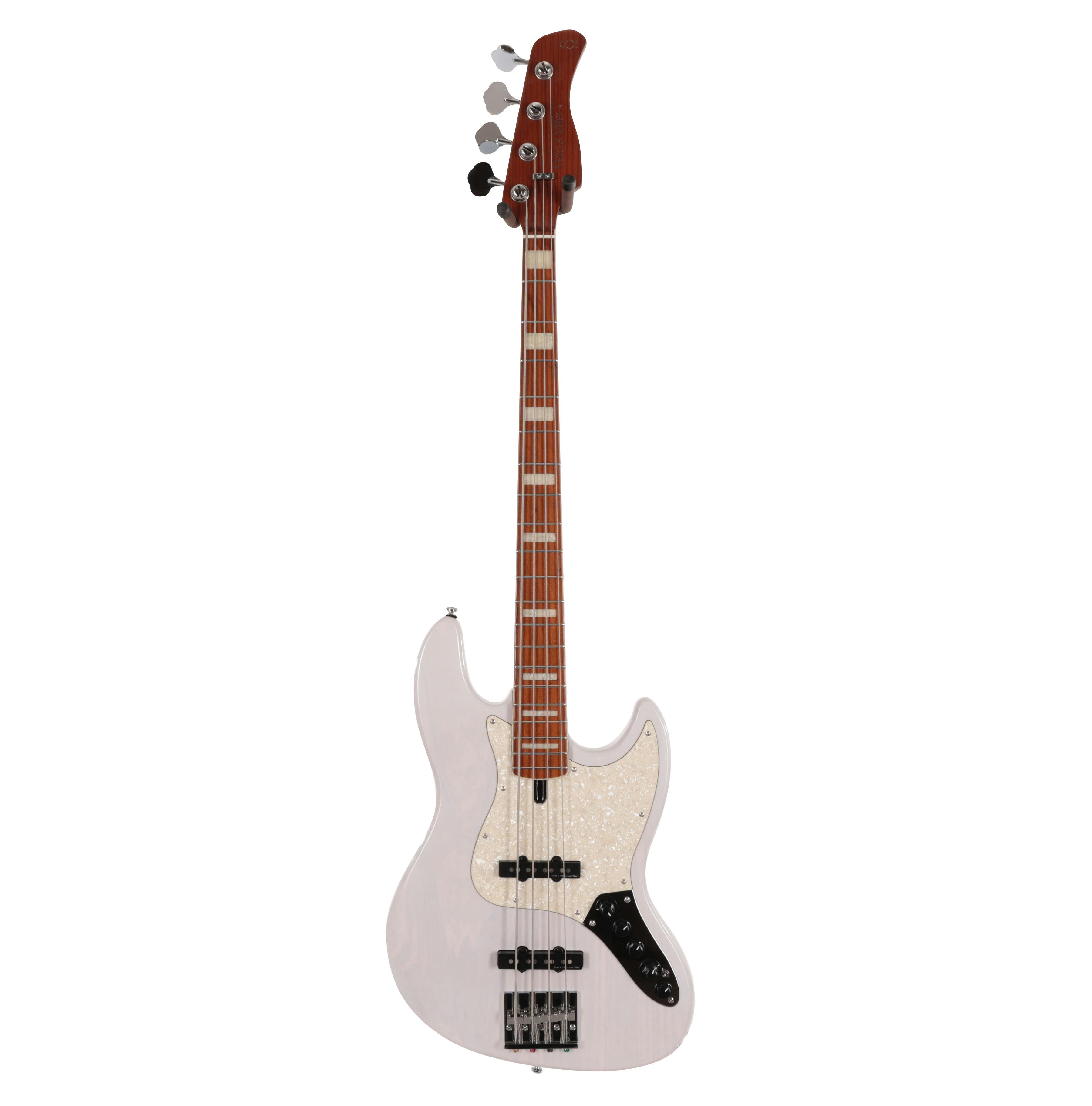 Sire Marcus Miller V8 Swamp Ash 4-String Bass Guitar in White