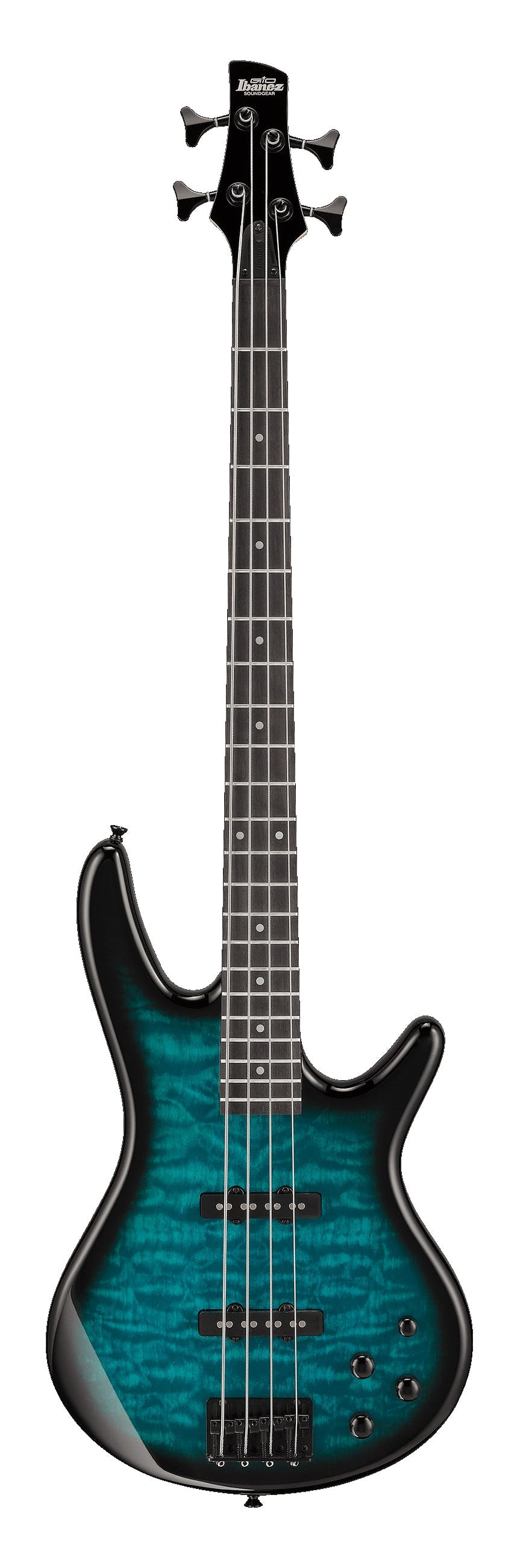 Ibanez GIO SR Series Quilted Maple Top Transparent Marine Sunburst