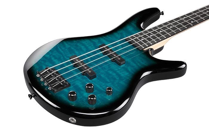 Ibanez GIO SR Series Quilted Maple Top Transparent Marine Sunburst