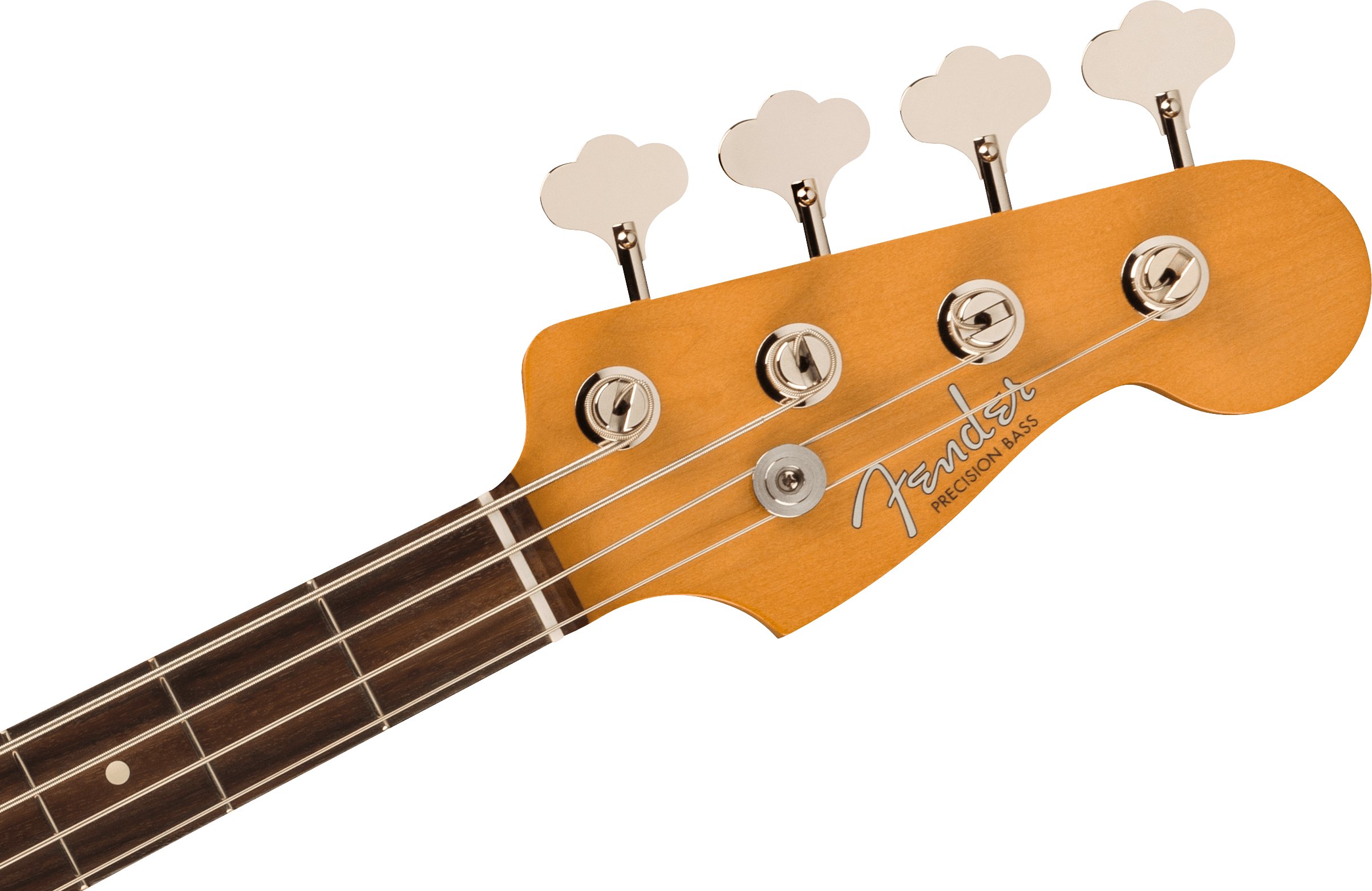 Fender Vintera II '60s P Bass Guitar in Olympic White - 0149220305-Fender-Vintera-II-60s-P-Bass-in-Olympic-White-Headstock.jpg
