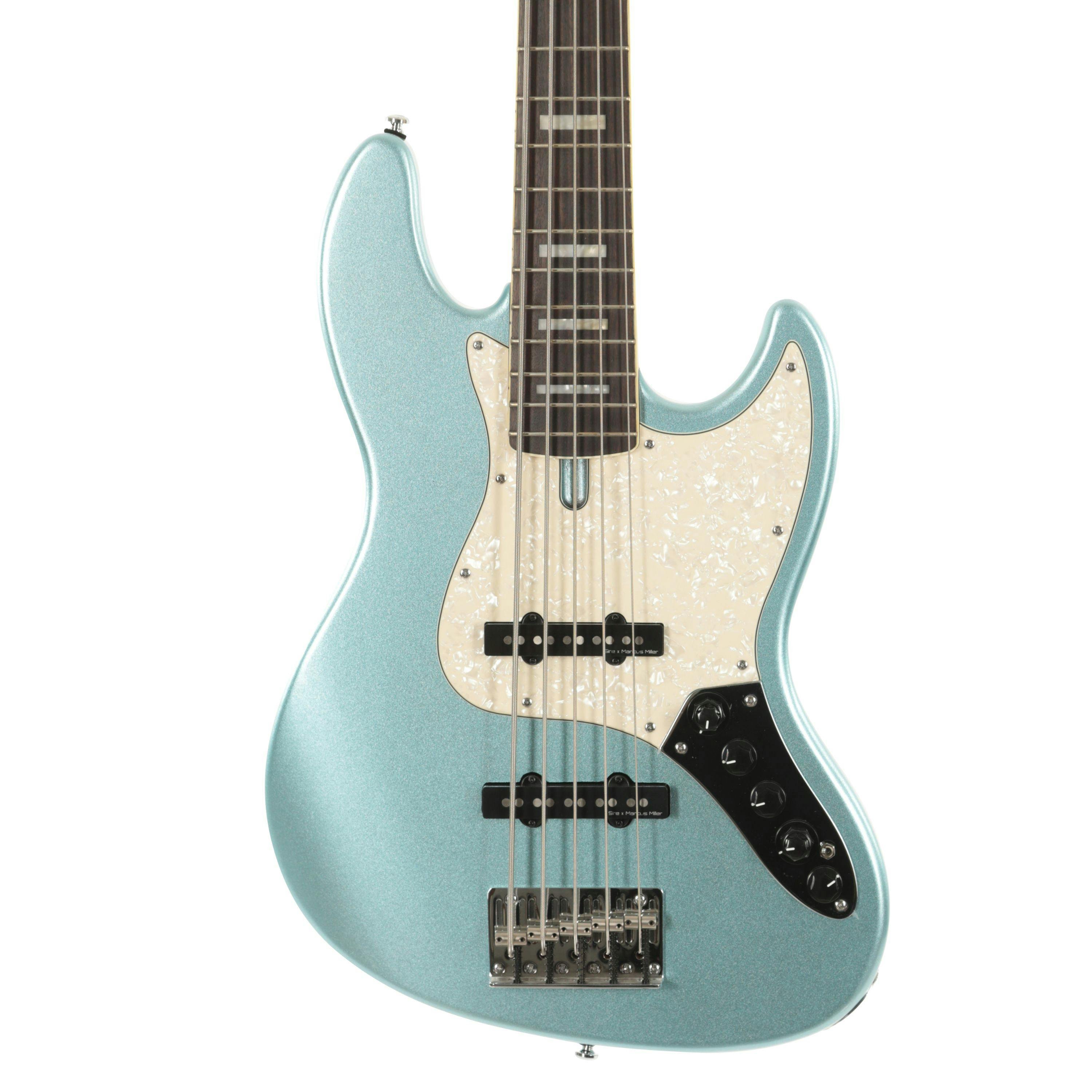 Sire Marcus Miller V7 2nd Generation Alder 5-String Bass Guitar in Lake Placid Blue - 432833-V2UDV7A5LPB (2).jpg