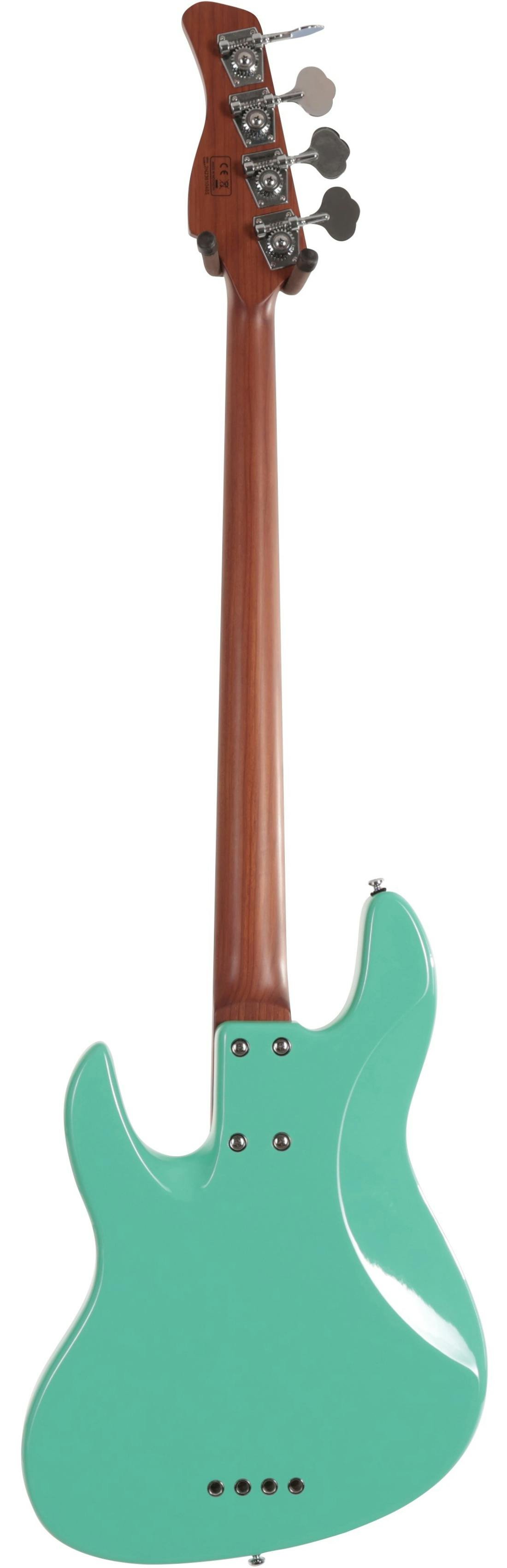 Sire Marcus Miller V5 24 Fret 4-String Bass Guitar in Mild Green - SIRE24V54MLG-Sire-V5-24-Fret-4-String-Bass-Mild-Green-Back.jpg