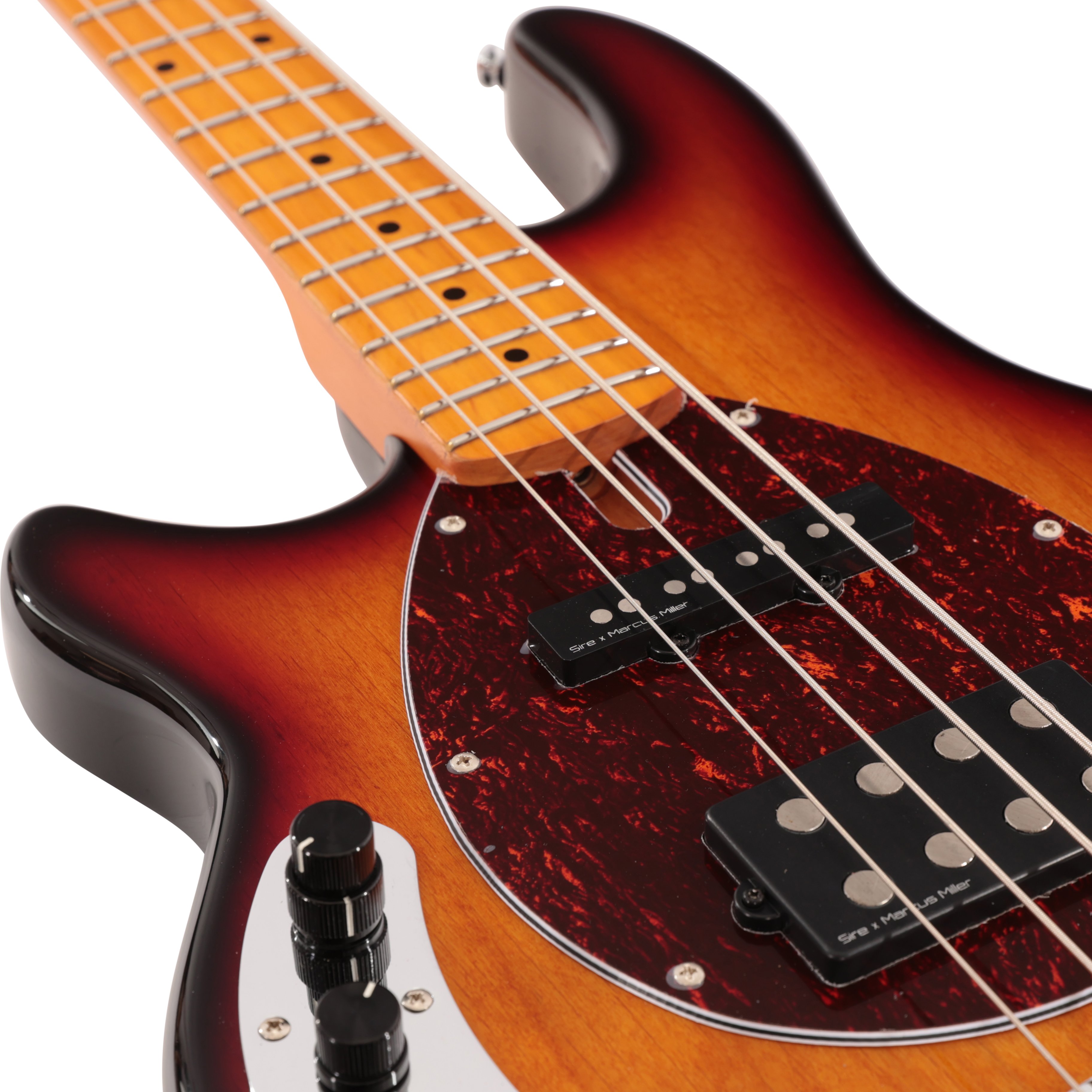 Sire Marcus Miller Z7 Left Handed 4-String Bass Guitar in 3 Tone Sunburst - SIRELHZ743TS (6).jpg