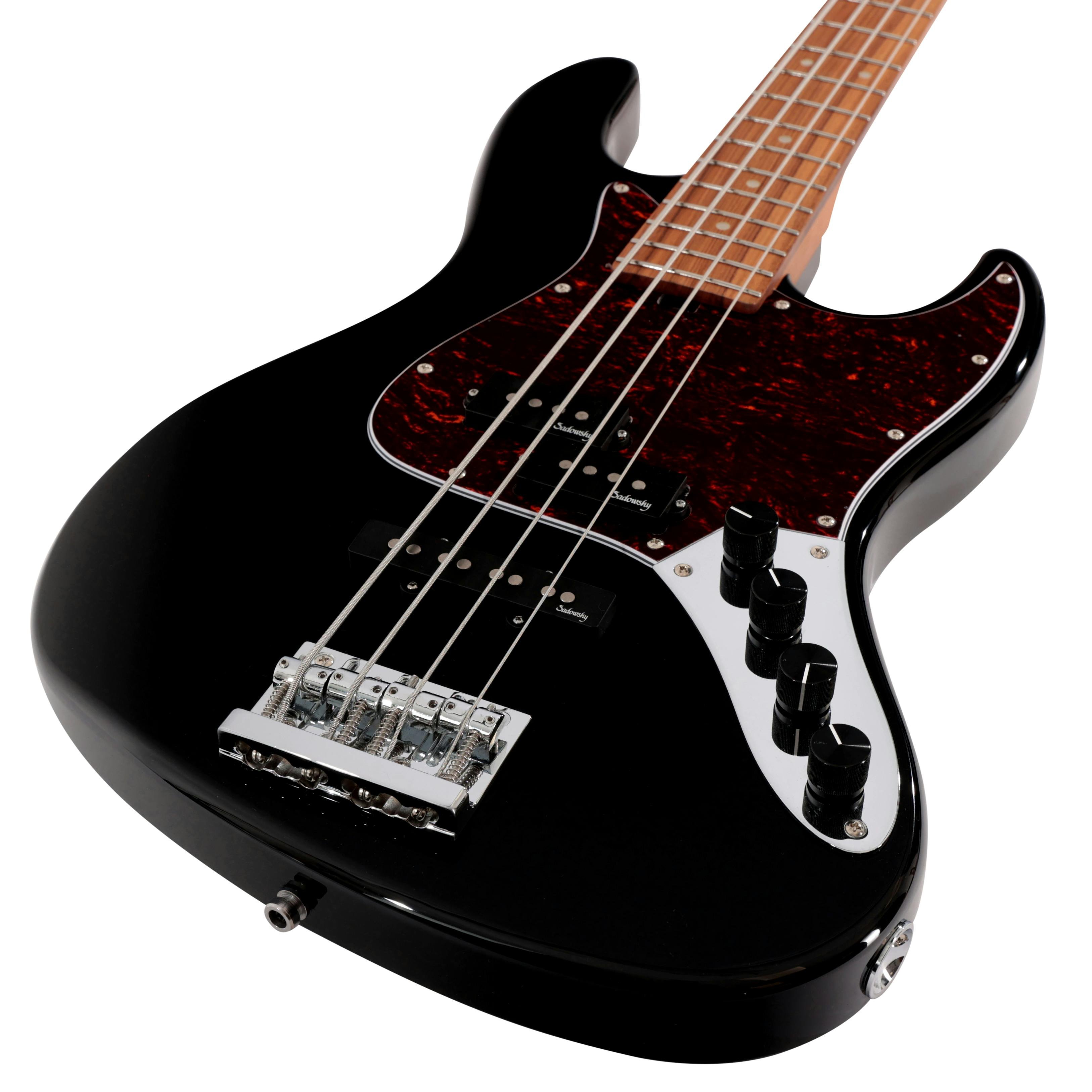 Sadowsky MetroExpress SMX 21 Fret Hybrid PJ 4-String in Black