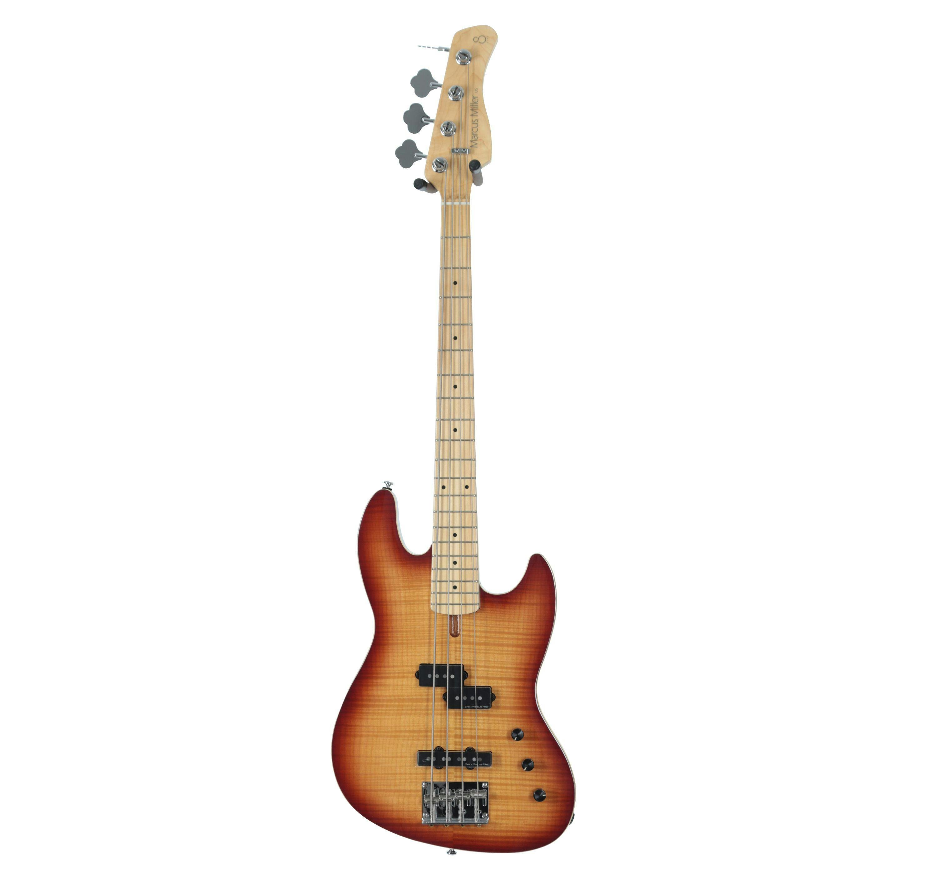 Sire Version 2 Marcus Miller U5 Short Scale Bass Guitar in Tobacco Sunburst - 408580-VER2U5A4TS (2).jpg
