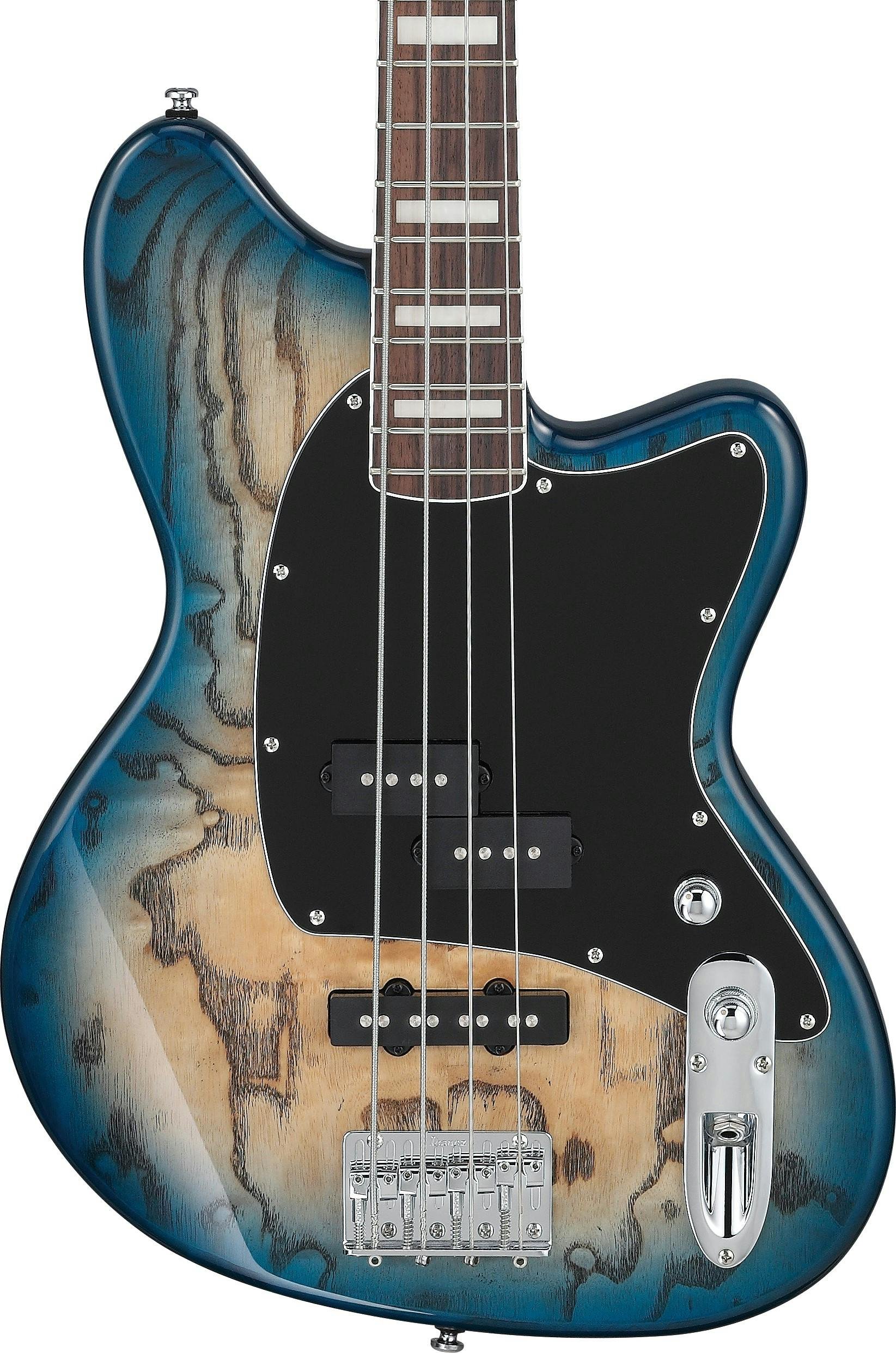 Ibanez TMB400TA-CBS 4-String Bass Guitar in Cosmic Blue Starburst