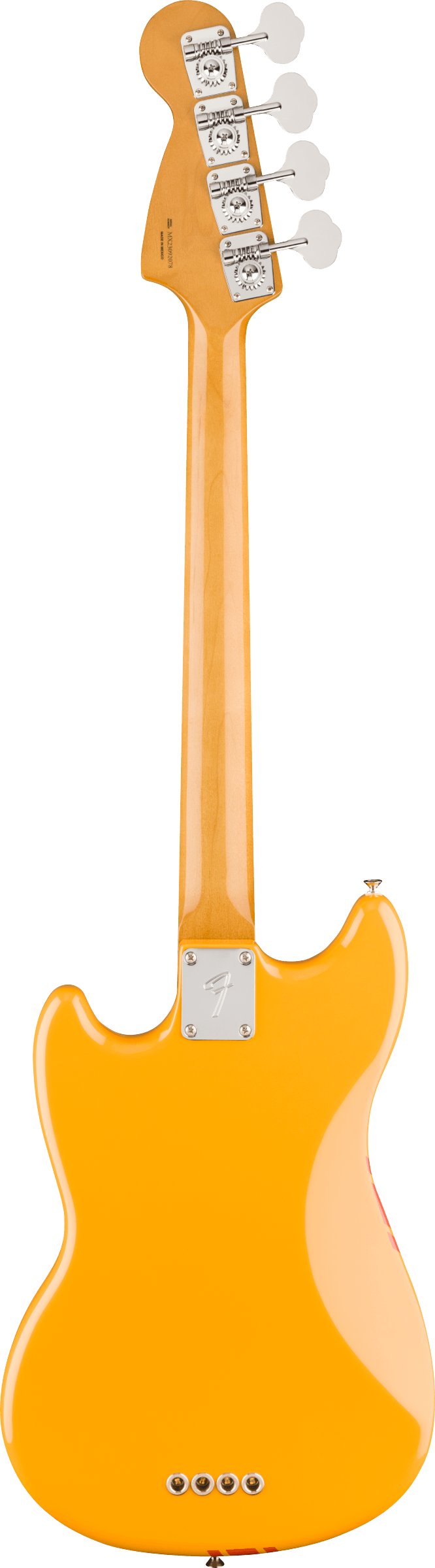 Fender Vintera II '70s Mustang Bass Guitar in Competition Orange - 0149260339-Fender-Vintera-II-70s-Mustang-Bass-Competition-in-Orange-back.jpg