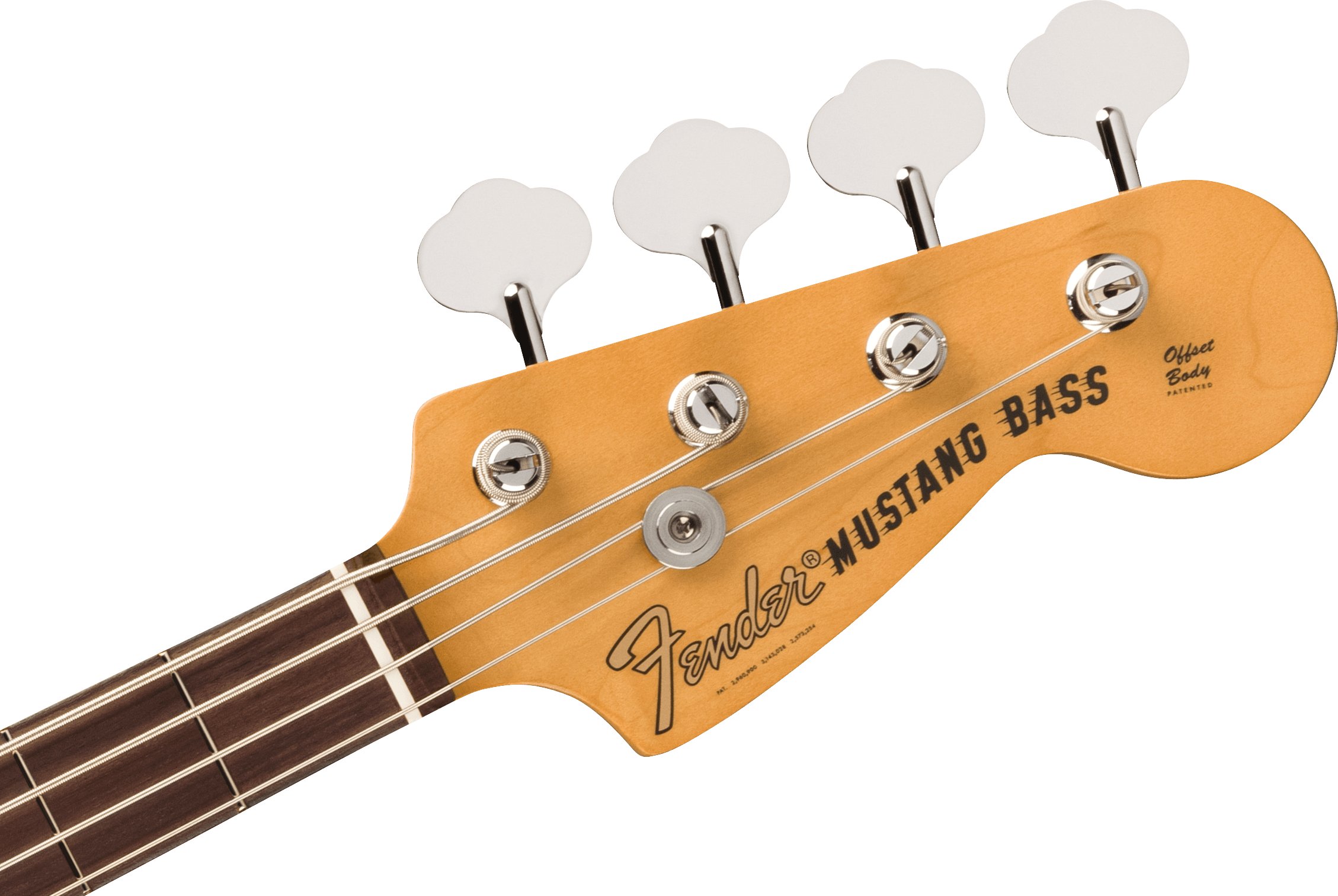 Fender Vintera II '70s Mustang Bass Guitar in Competition Orange - 0149260339-Fender-Vintera-II-70s-Mustang-Bass-Competition-in-Orange-Headstock.jpg