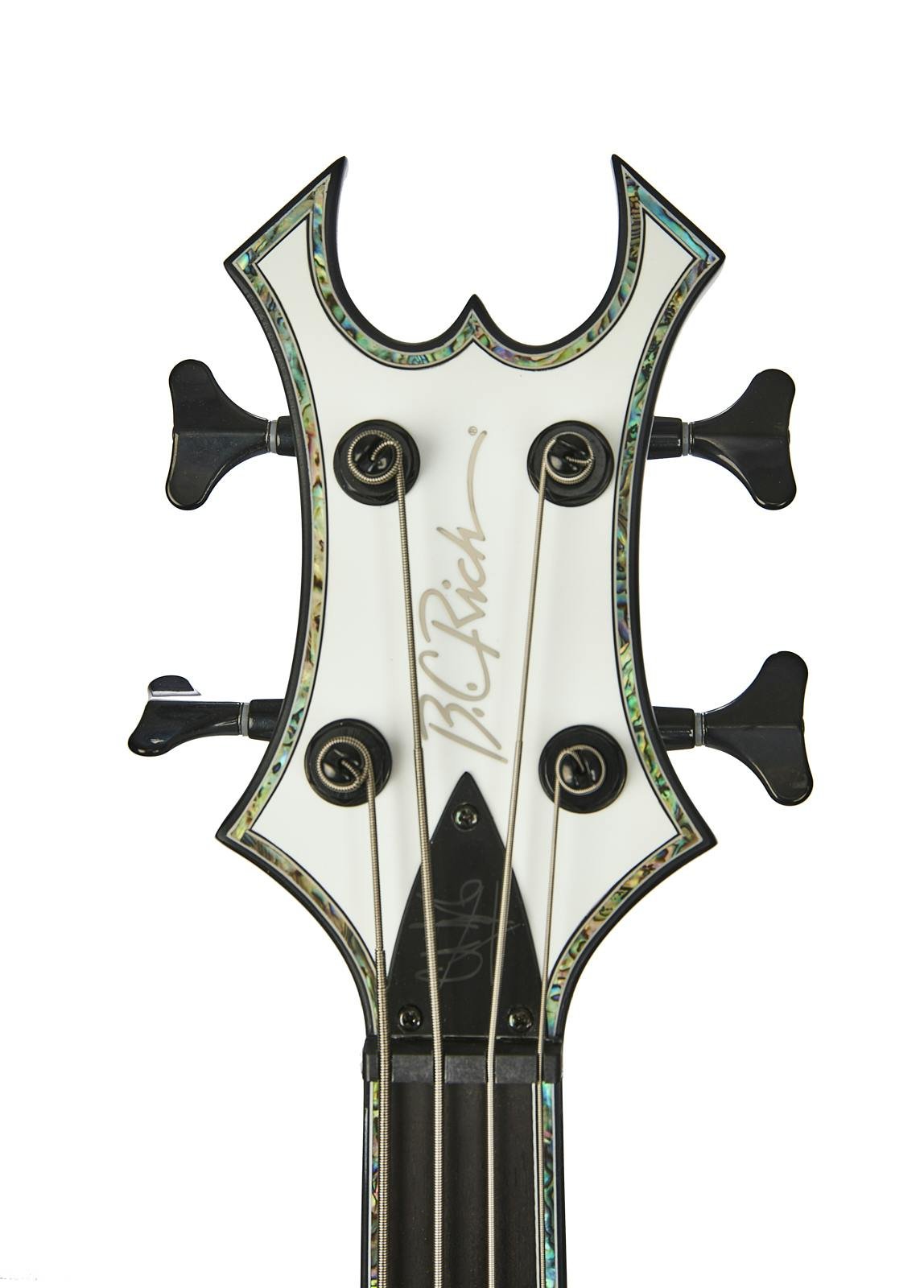 Warlock Bass Rich B.C. NJ Series - BC Neck-through Black Electric