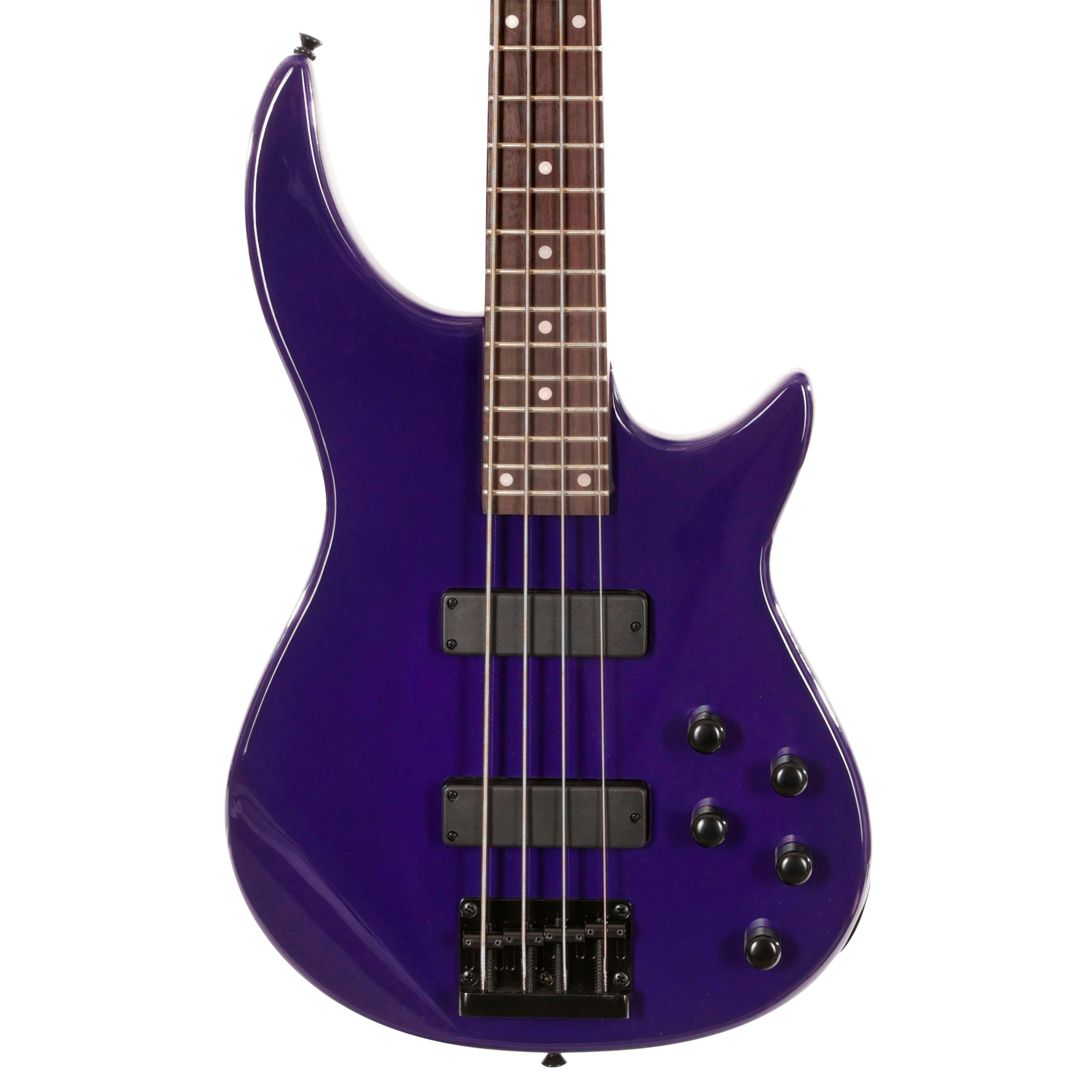 EastCoast MB4 Bass in Purple Rosewood Fretboard with All Black Hardware - EC-MB4-PP-EC-MB4-PP-1.jpg