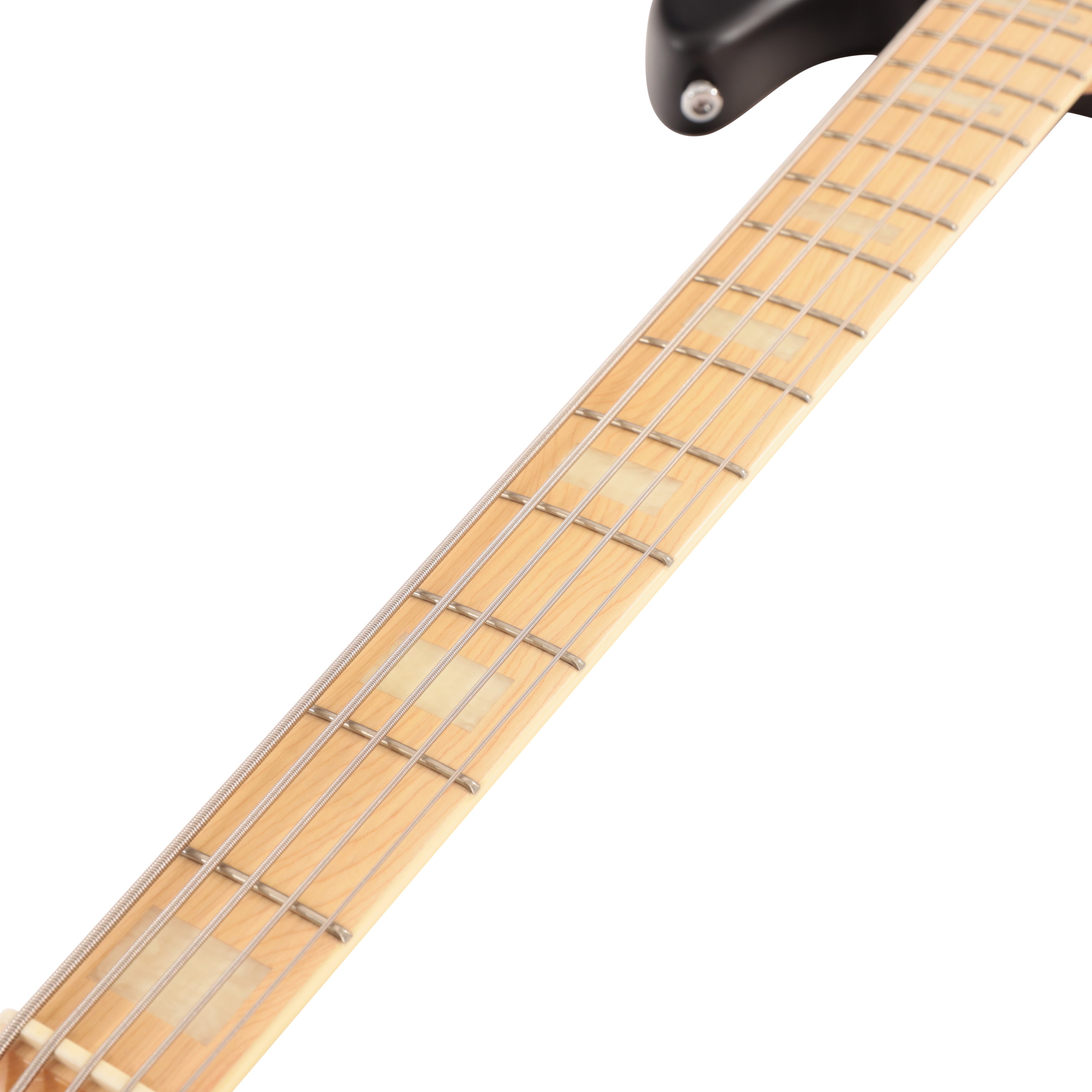 Sire Marcus Miller V7 Reissue Left Handed Swamp Ash 5-String Bass Guitar in Transparent Black Satin - SIRELHV7RESA5TBKS (10).jpg