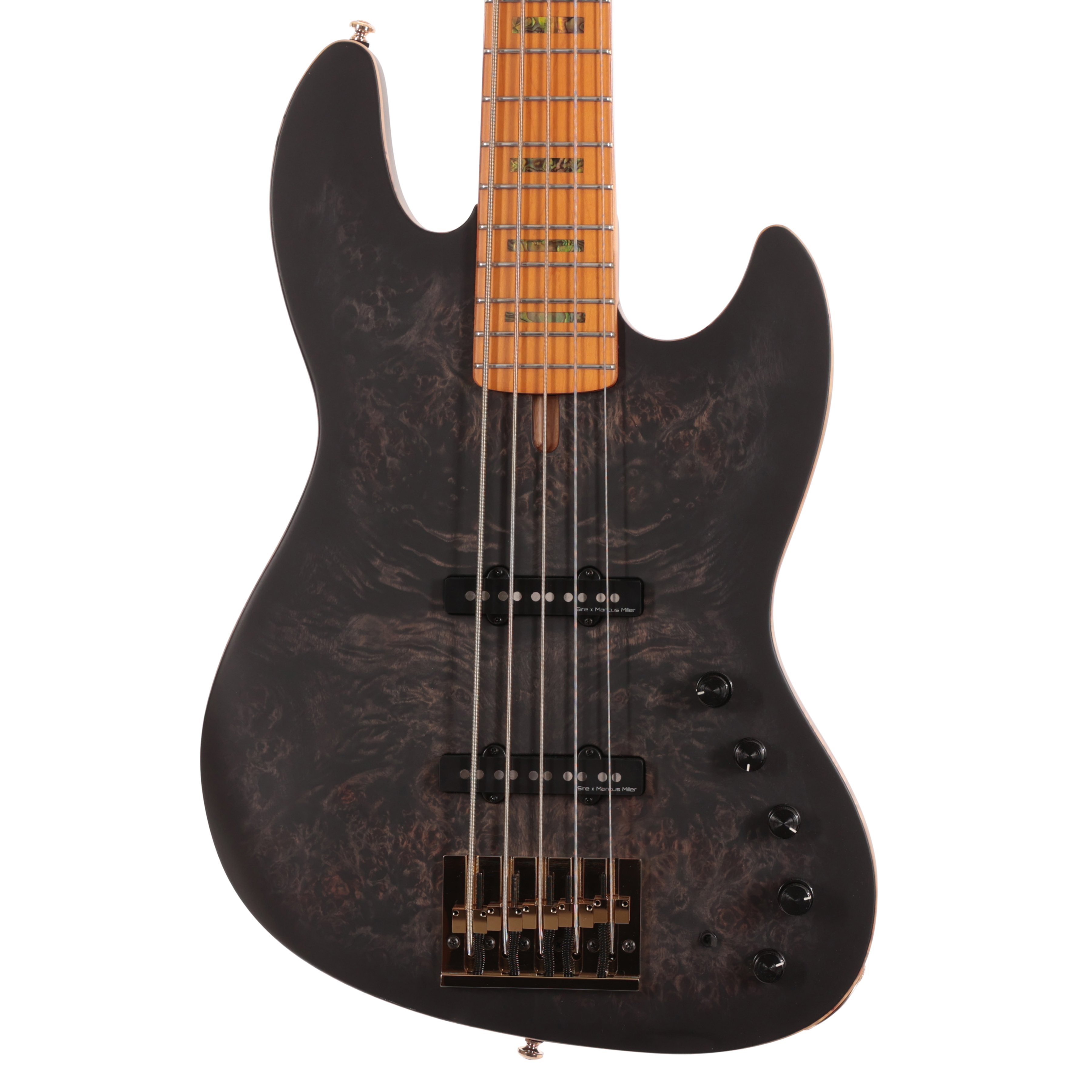 Sire Marcus Miller V10 5 String Bass in Transparent Black Satin - SIREV105TBKS (2).jpg