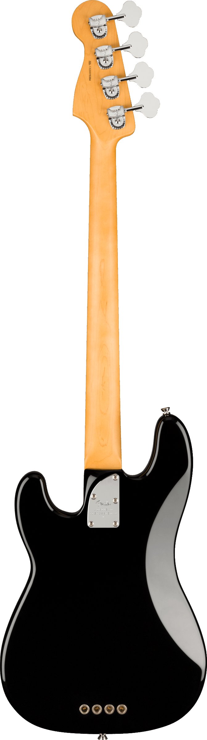 Fender American Professional II Precision Bass Guitar Maple Neck Black - 402515-0193932706_fen_ins_bck_1_rl.jpg