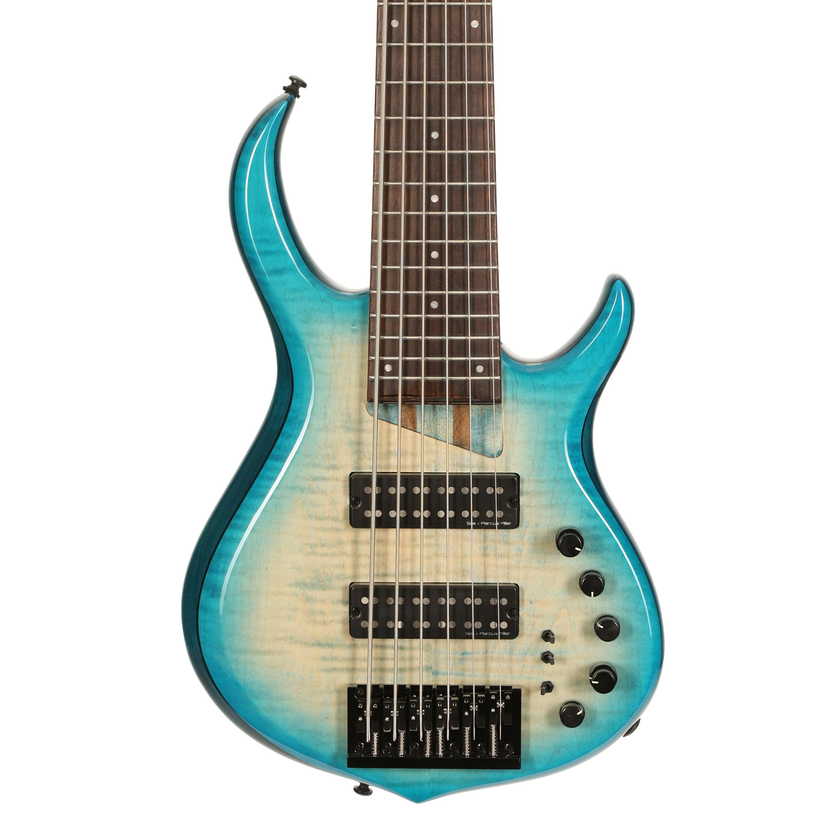 Sire Version 2 Updated Marcus Miller M7 Alder 6-String Bass Guitar in Transparent Blue - 477023-V2UDM7A6TBL (2).jpg