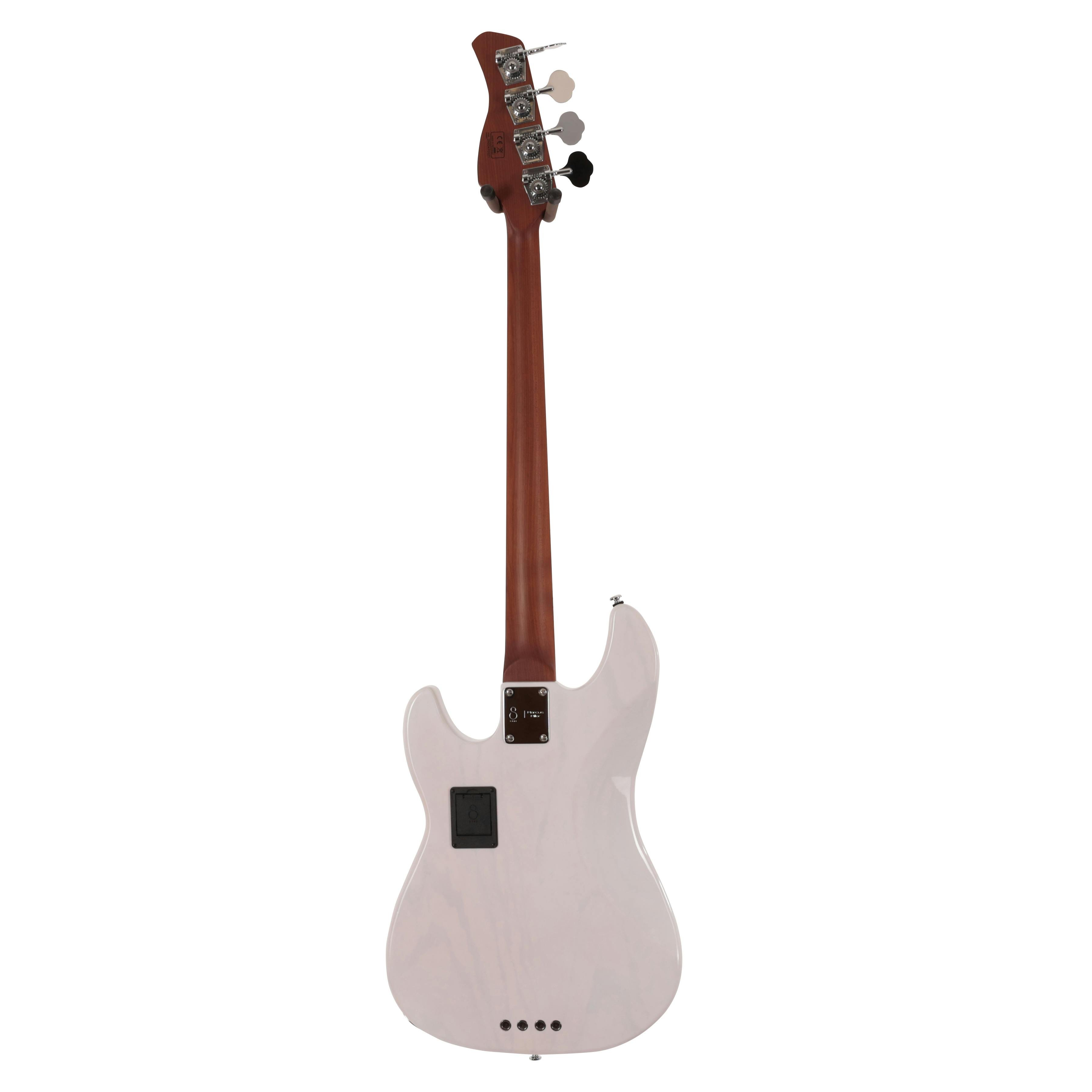 Sire Marcus Miller P8 Swamp Ash 4-String Bass Guitar in White