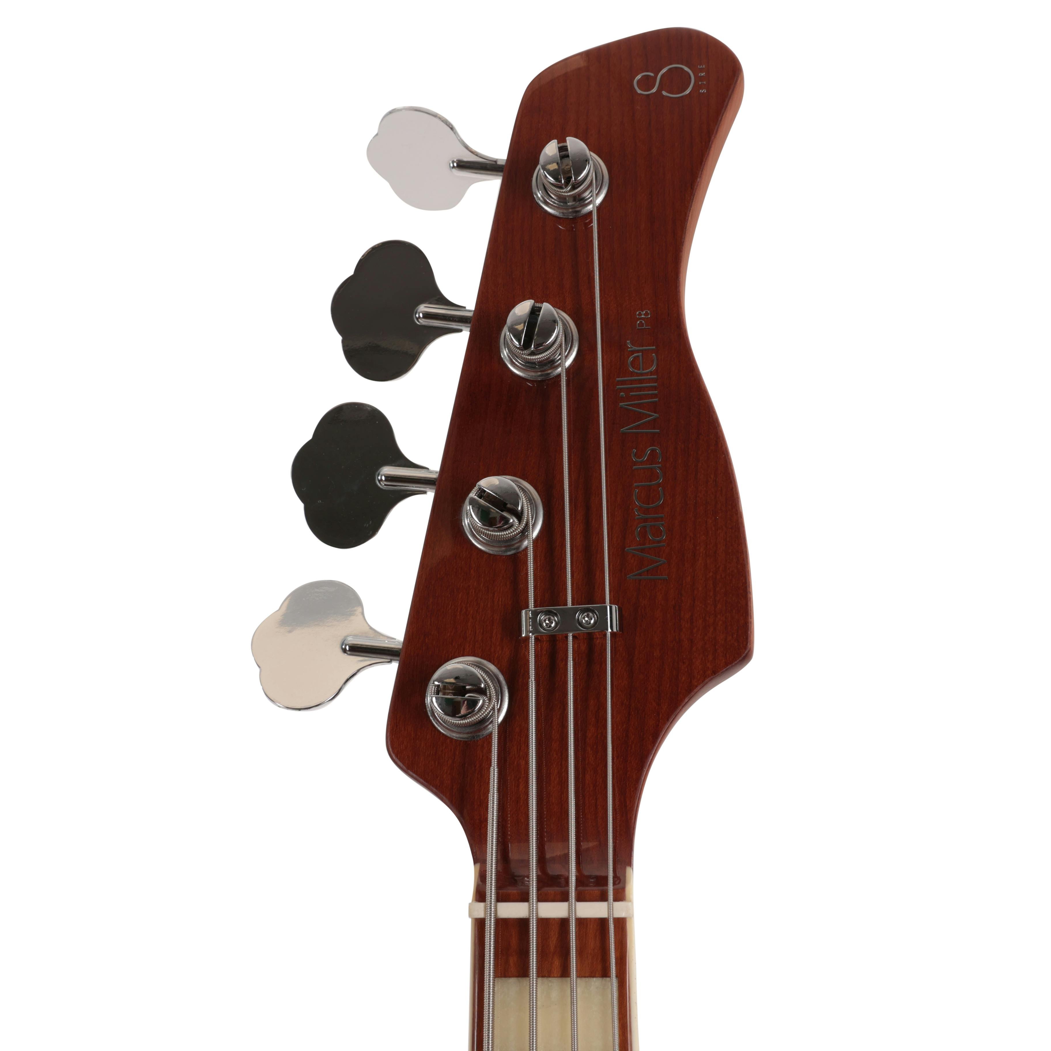 Sire Marcus Miller P8 Swamp Ash 4-String Bass Guitar in White