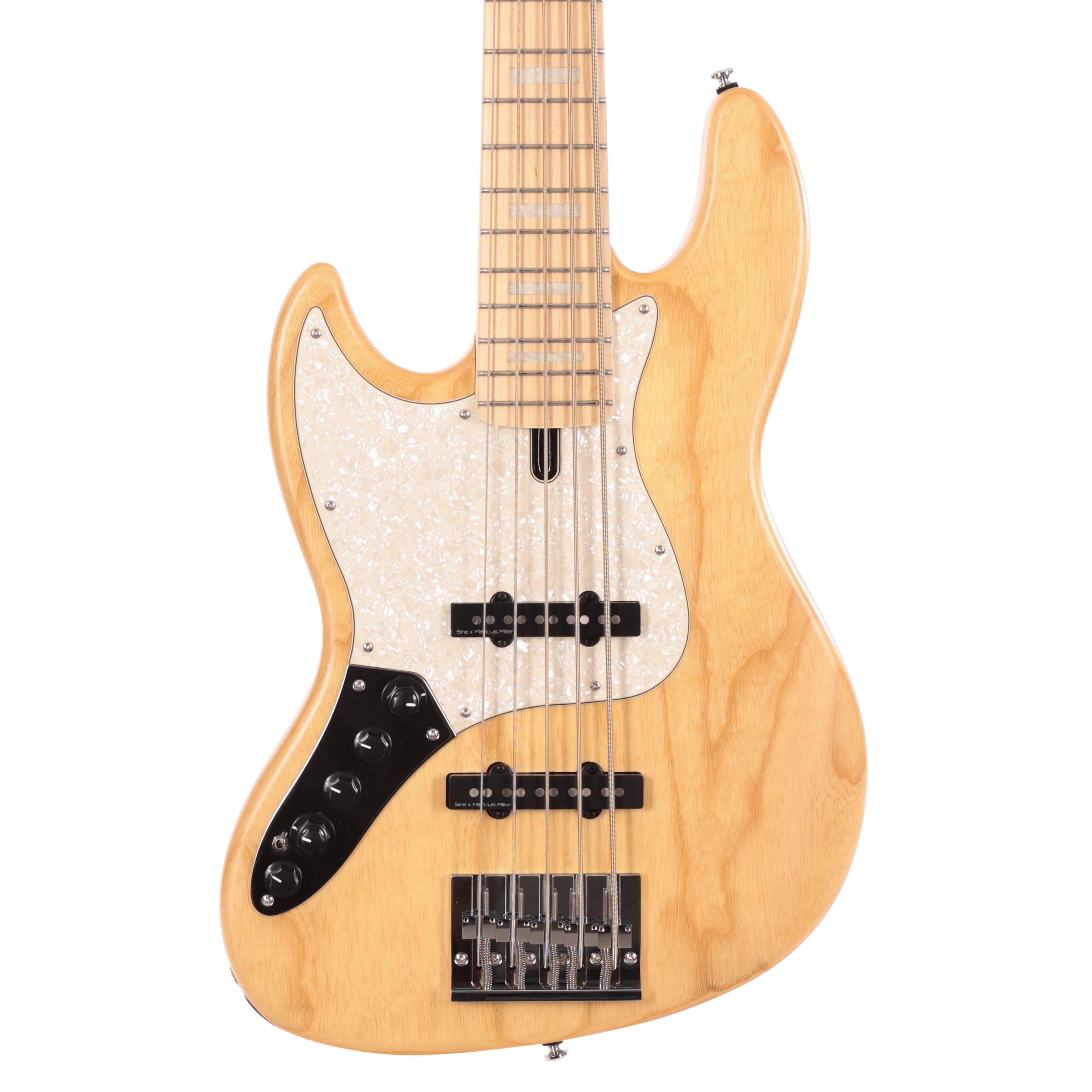 Sire Marcus Miller V7 Reissue Left Handed Swamp Ash 5 String Bass in Natural Satin - SIRELHV7RESA5NTS (2).jpg