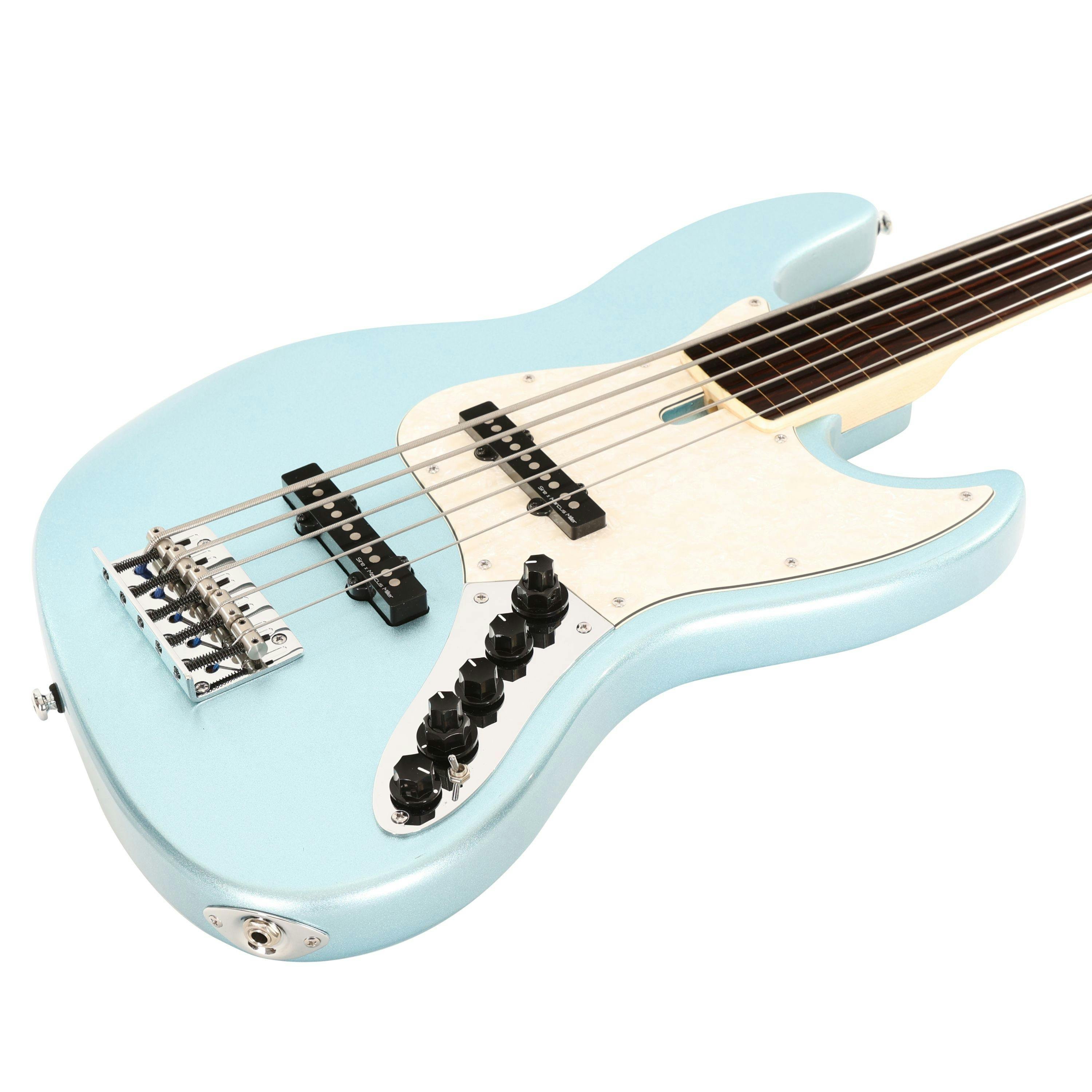 Sire Marcus Miller V7 2nd Generation Alder 5-String Fretless Bass Guitar in Lake Placid Blue - 477014-V2UDFLV7A5LPB (5).jpg