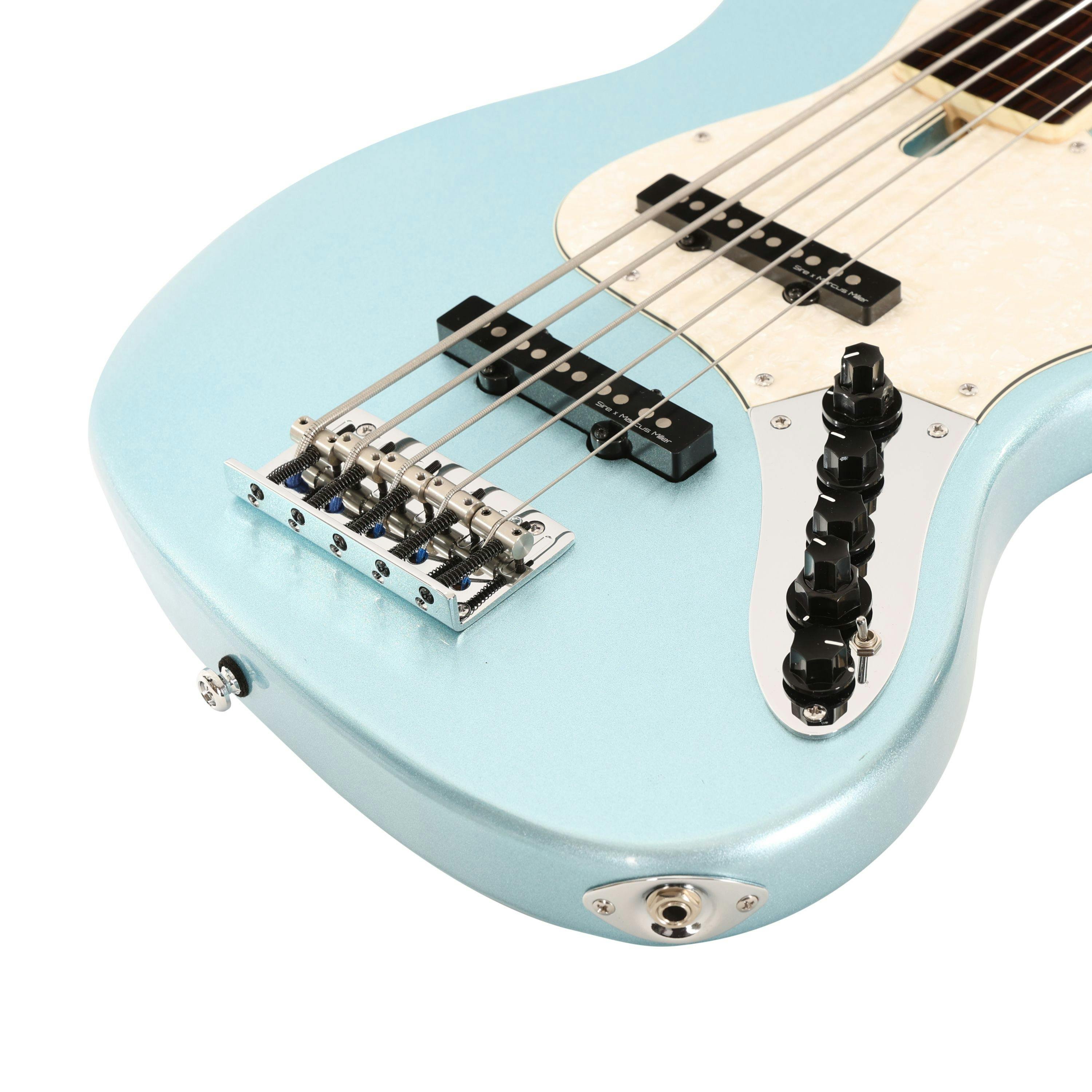 Sire Marcus Miller V7 2nd Generation Alder 5-String Fretless Bass Guitar in Lake Placid Blue - 477016-V2UDFLV7A5LPB (7).jpg