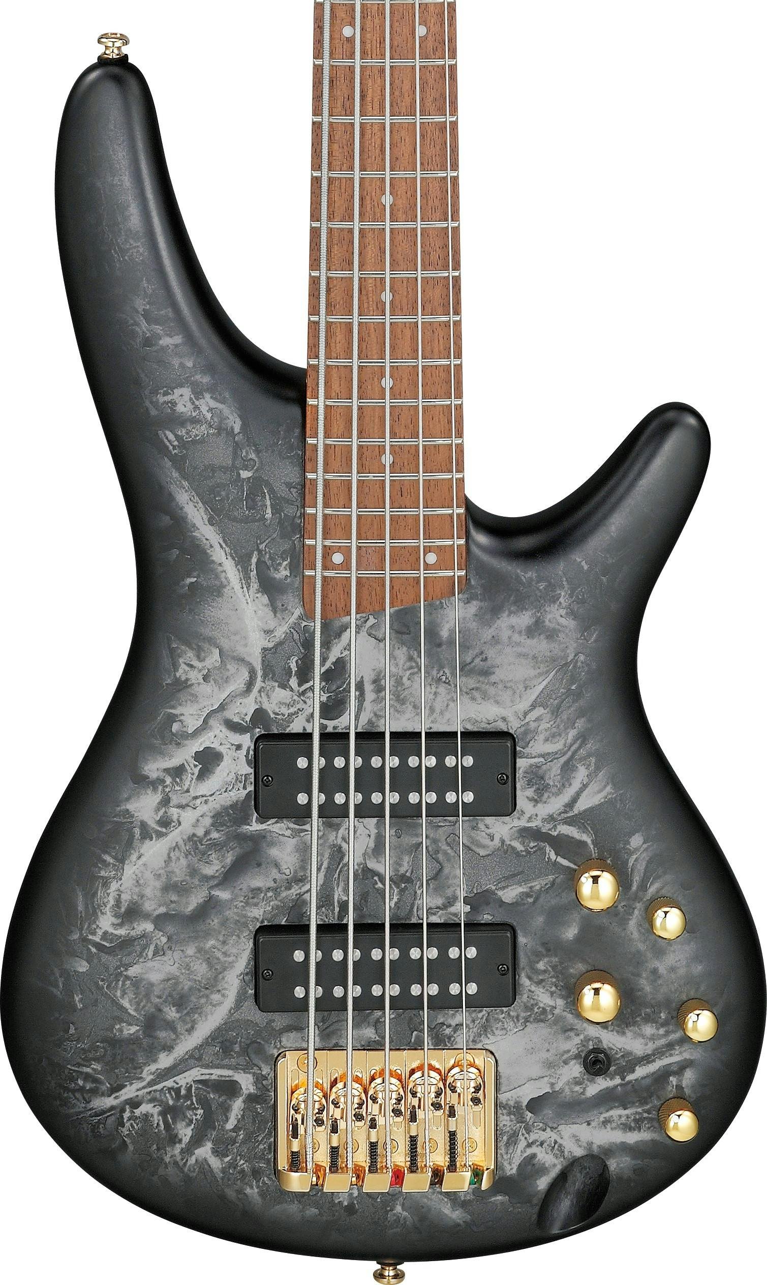 Ibanez SR305EDX-BZM 5-String Bass Guitar in Black Ice Frozen Matte - SR305EDX-BZM-SR305EDX_BZM_1P_02_F.jpg