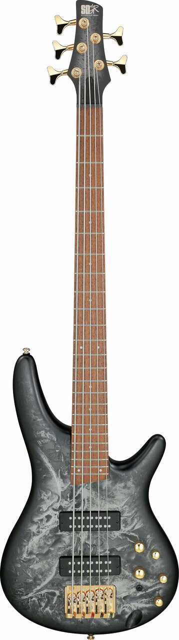 Ibanez SR305EDX-BZM 5-String Bass Guitar in Black Ice Frozen Matte - SR305EDX-BZM-SR305EDX_BZM_1P_02_A.jpg