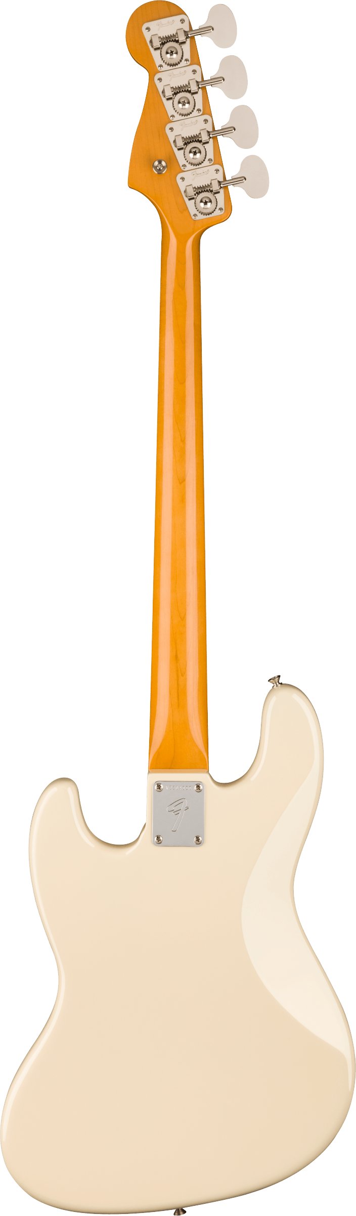 Fender American Vintage II 1966 Jazz Bass Guitar in Olympic White