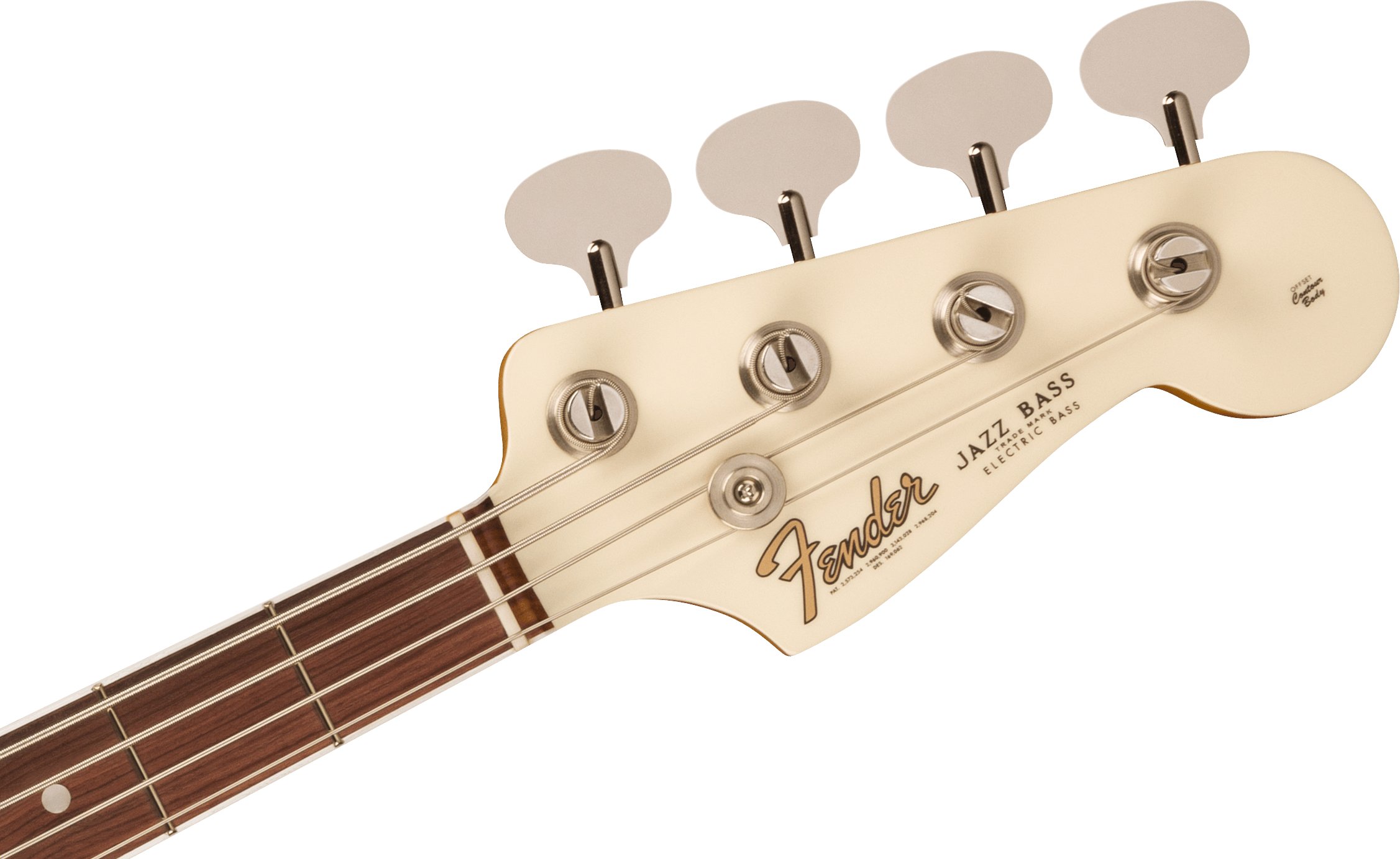 Fender American Vintage II 1966 Jazz Bass Guitar in Olympic White - 542604-Fender-American-Vintage-II-1966-Jazz-Bass-Olympic-White-Headstock.jpg