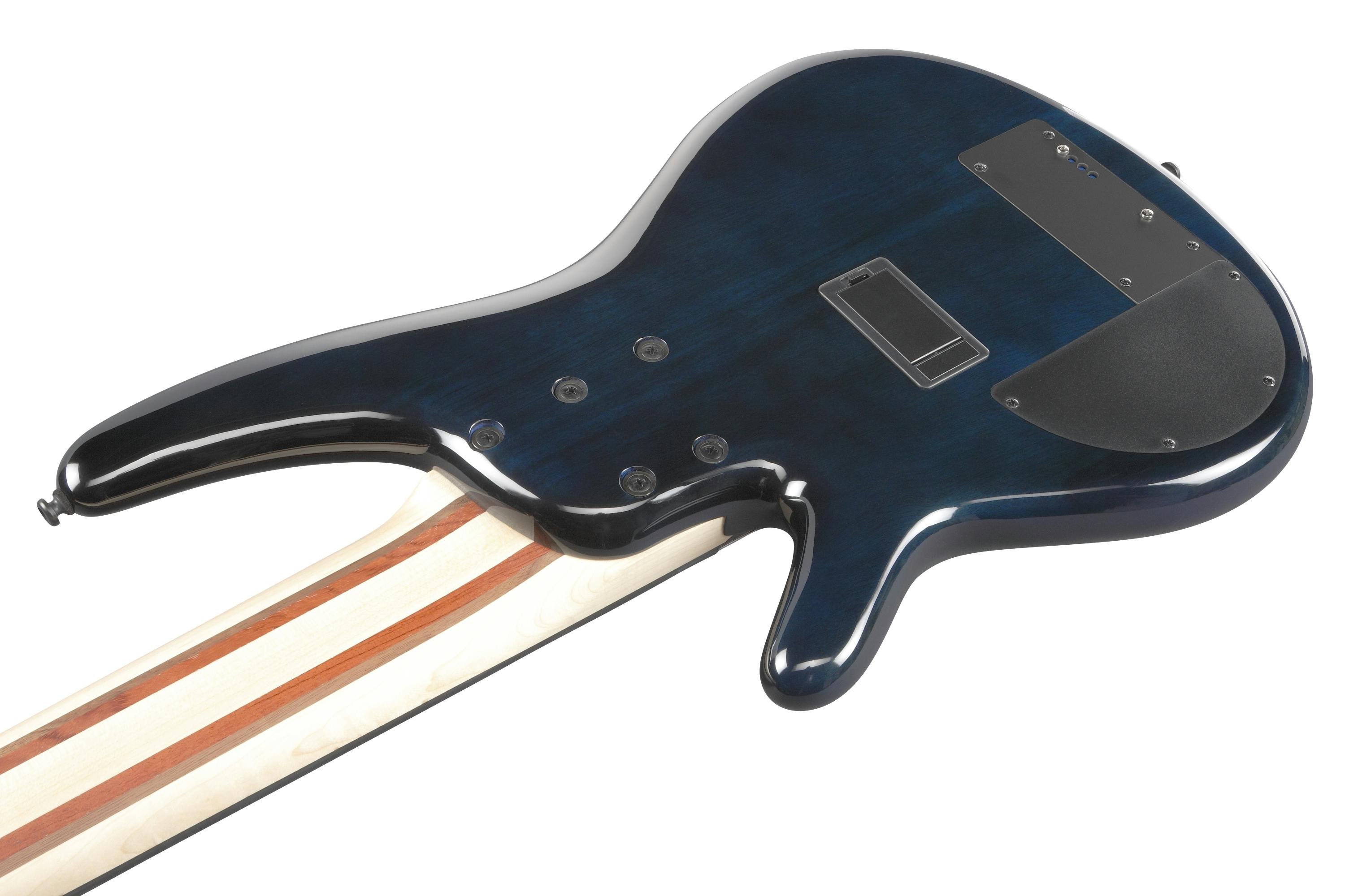 Ibanez SRAS7-CBS Semi-Fretless 7-String Bass Guitar in Cosmic Blue Starburst - SRAS7-CBS-Ibanez-SRAS7-CBS-7-String-Bass-Guitar-Cosmic-Blue-Starburst-Body-Angle-Back.jpg
