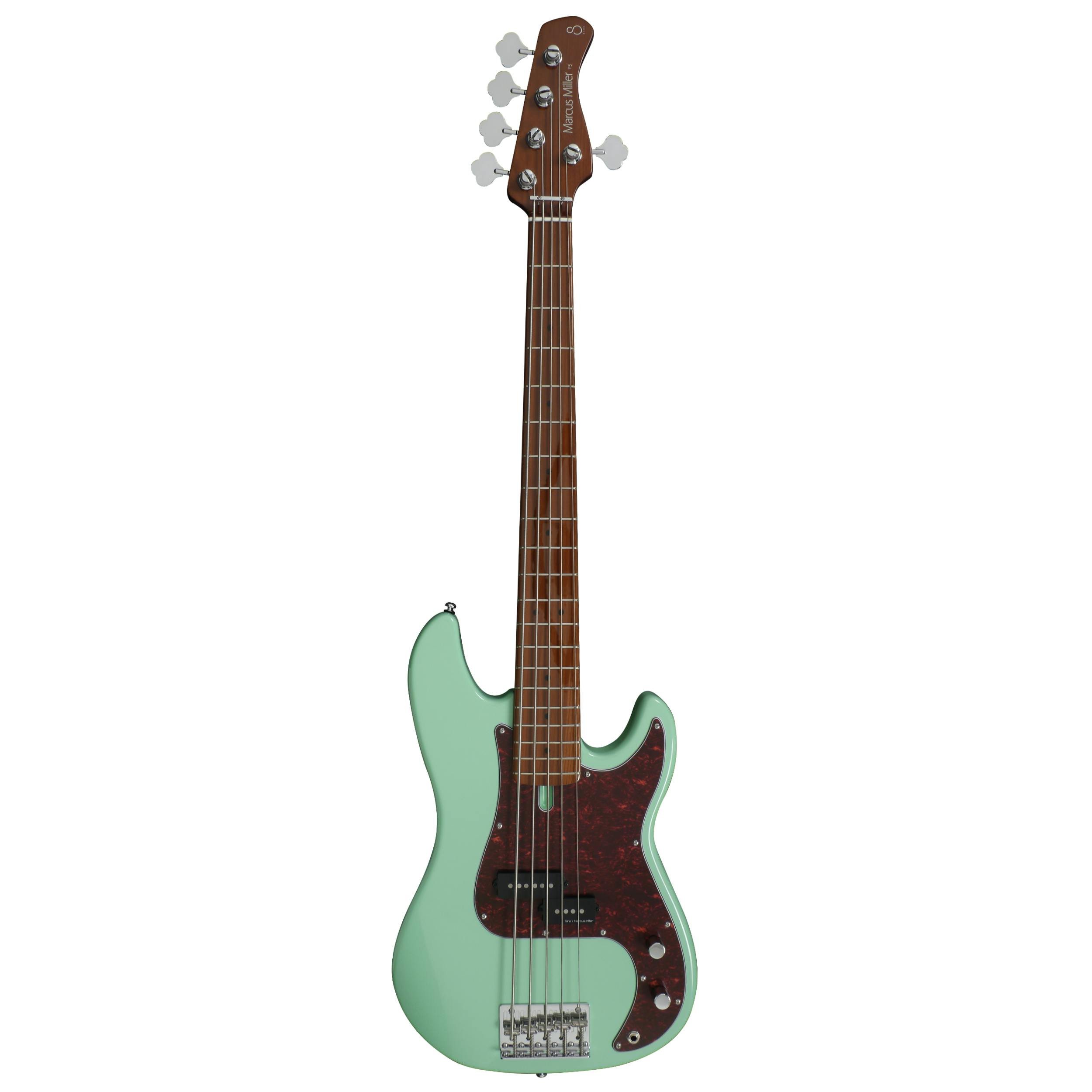Sire Marcus Miller P5 Alder 5-String Bass Guitar in Mild Green - 430204-Sire-Marcus-Miller-P5-5-String-Mild-Green.jpg