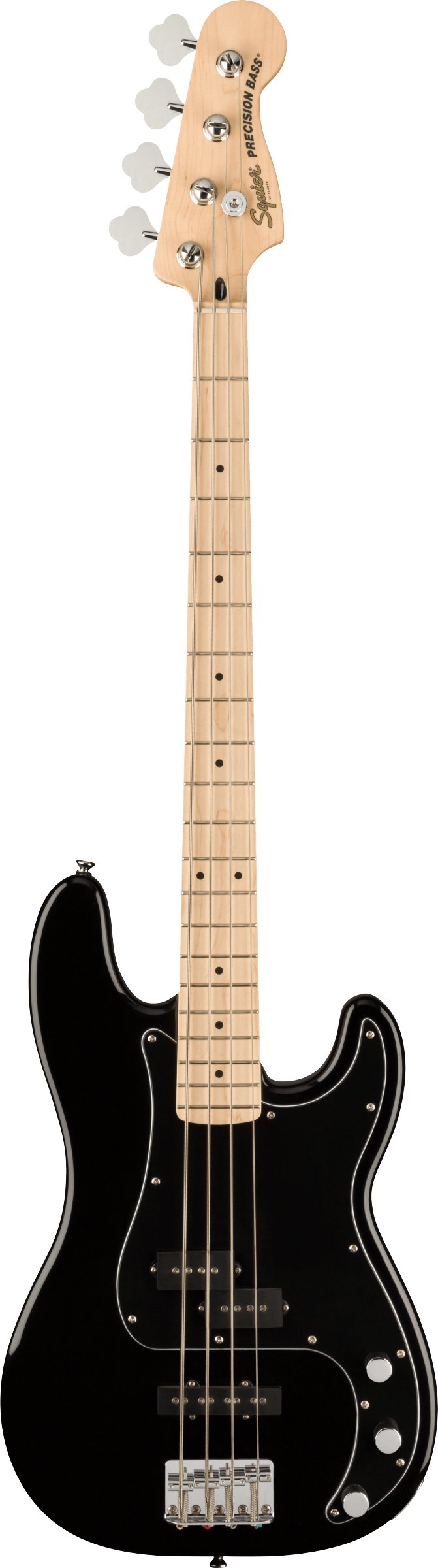Squier Affinity Precision Bass Guitar PJ in Black - Andertons