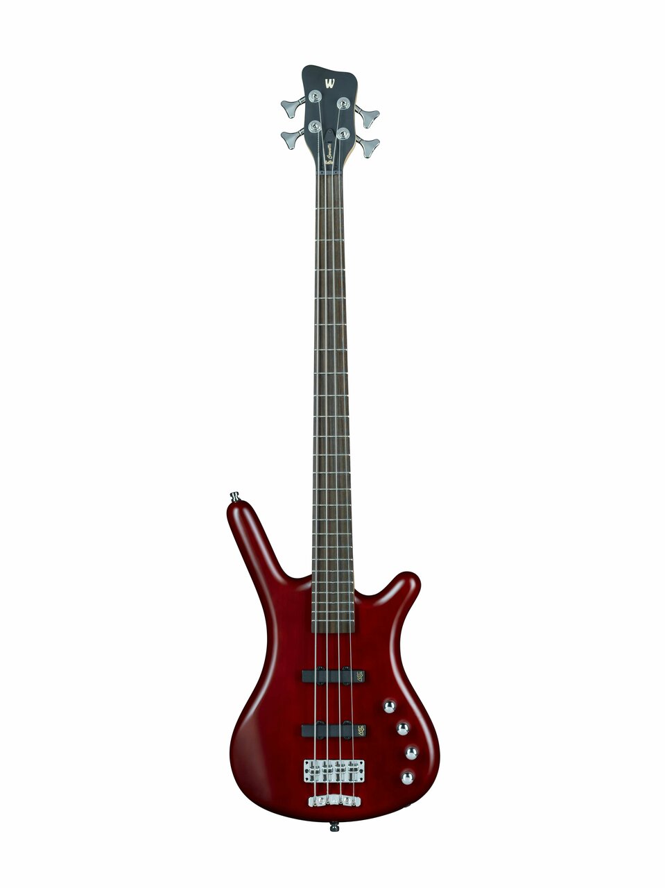 ベース Wawick Rock Bass Corvette Basic 4st Warwick RockBass Guitar Corvette Basic 4 in Burgundy Red Trans