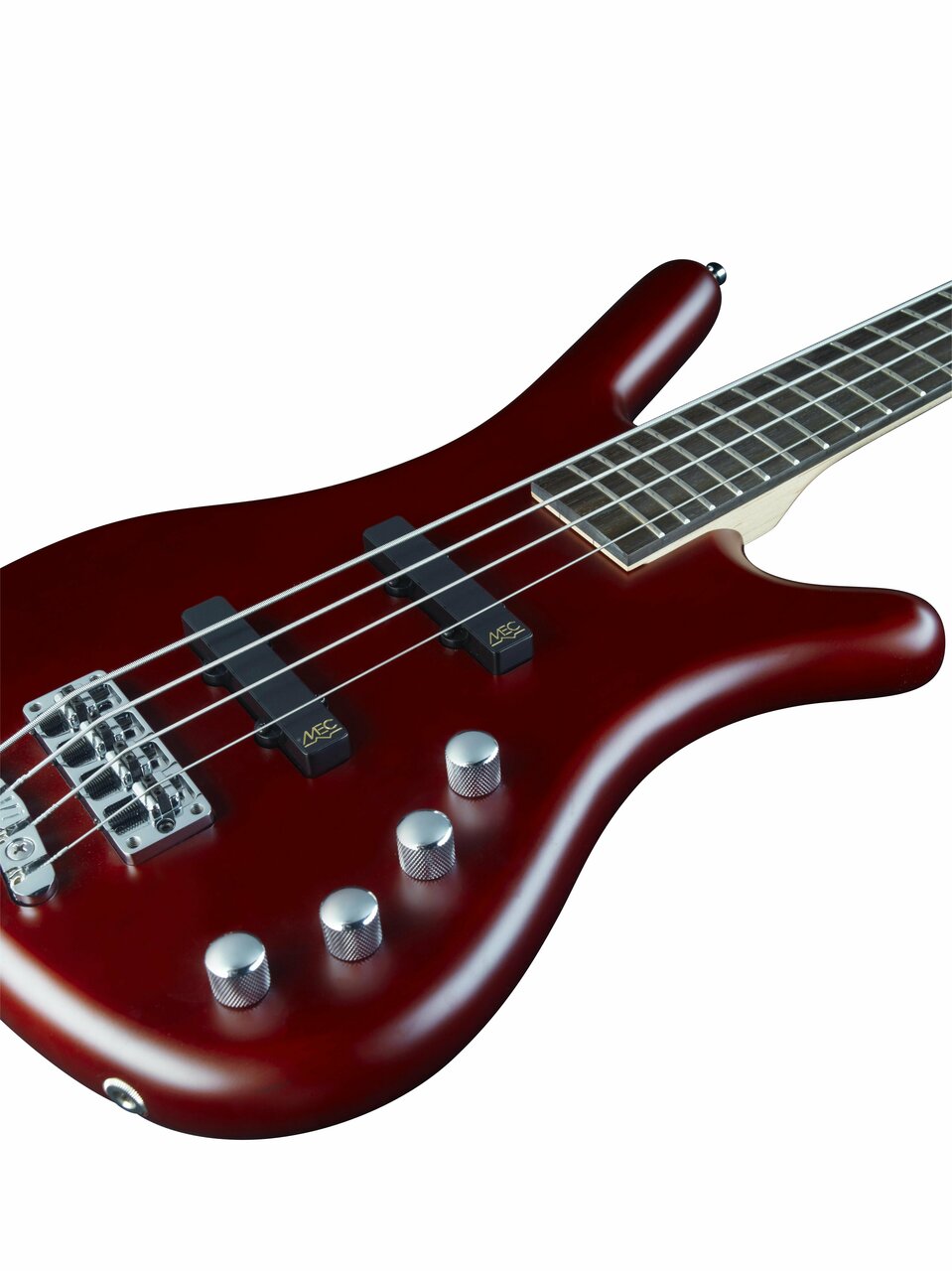 Warwick RockBass Guitar Corvette Basic 4 in Burgundy Red Trans