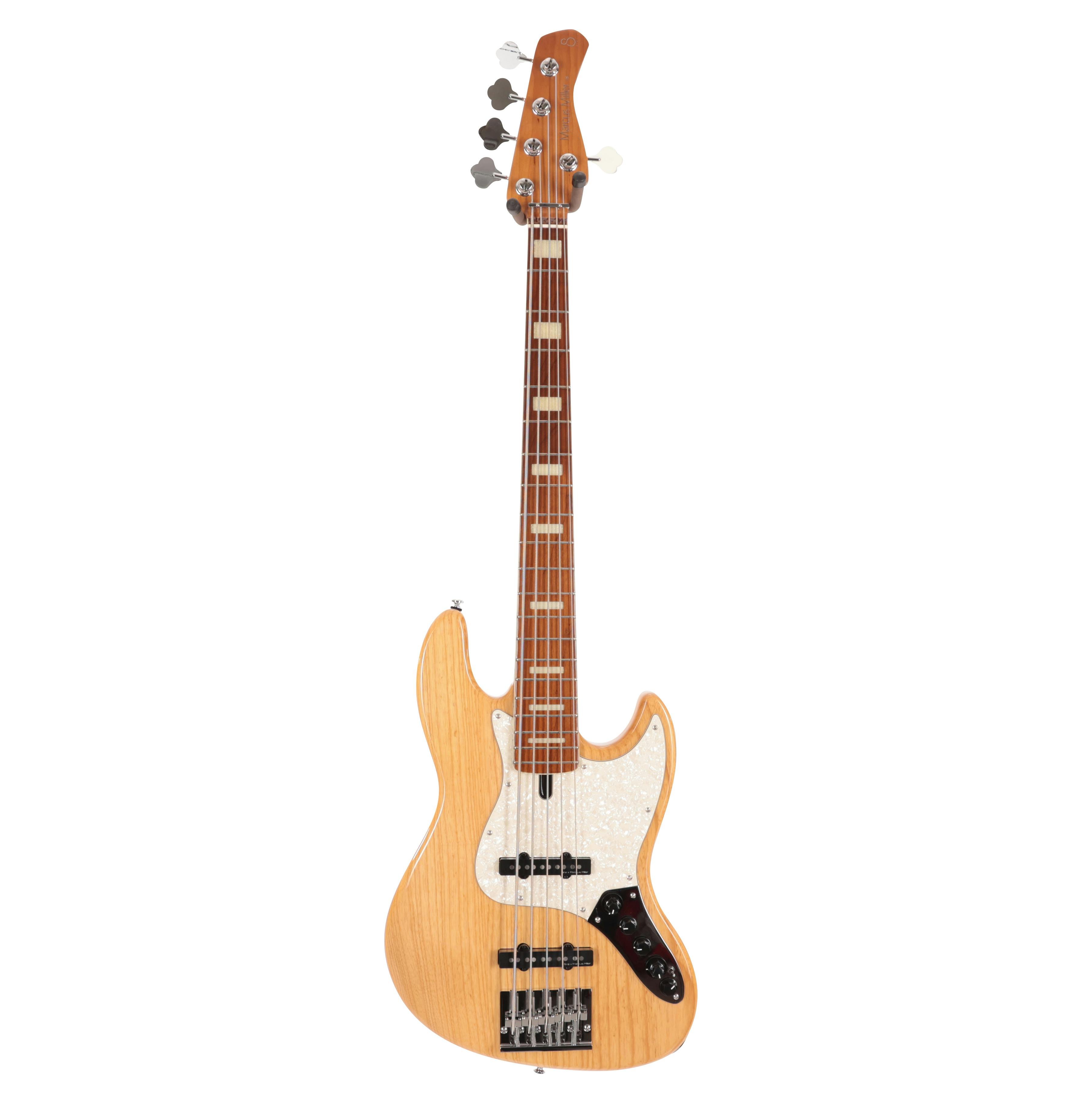 Sire Marcus Miller V8 Swamp Ash 5-String Bass Guitar in Natural