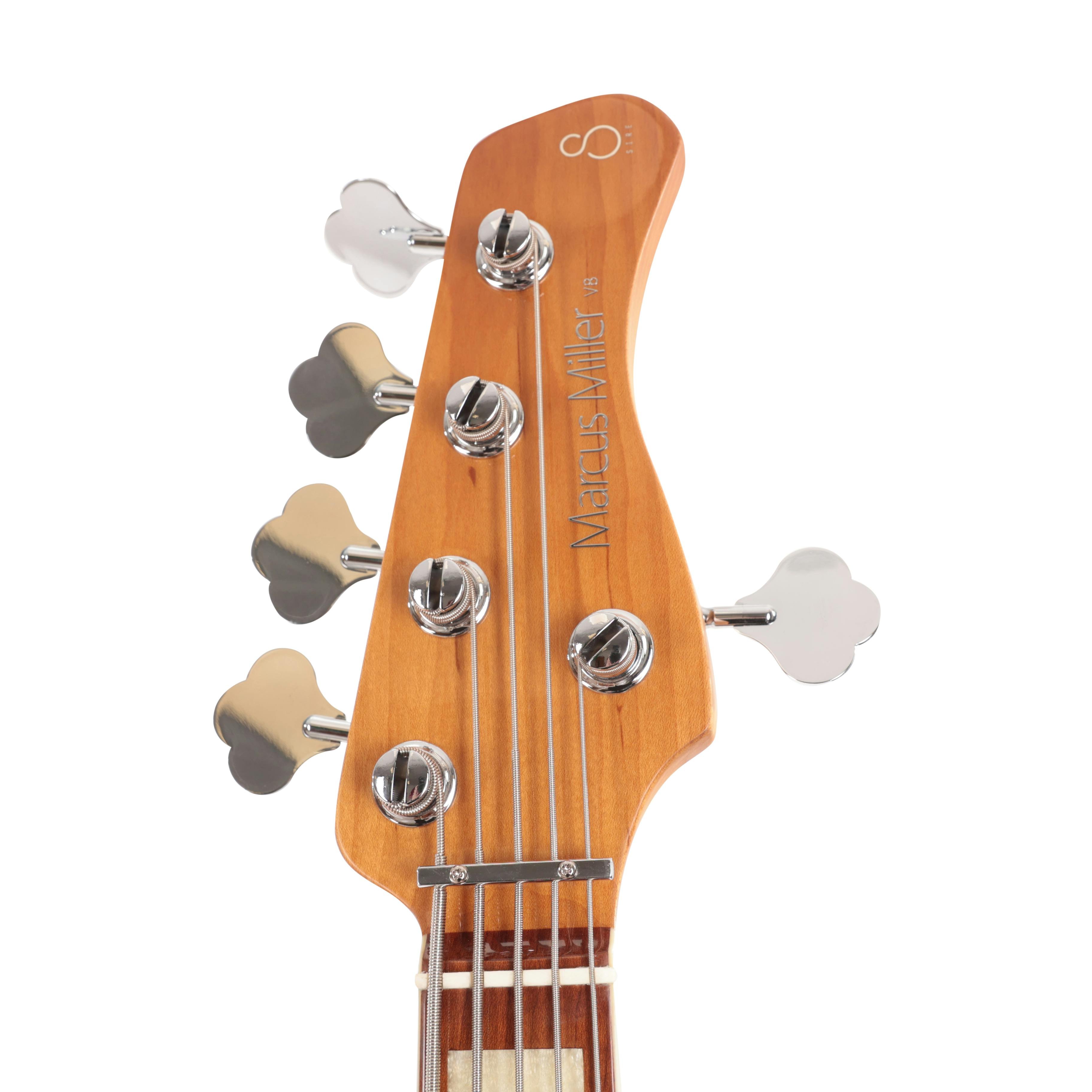 Sire Marcus Miller V8 Swamp Ash 5-String Bass Guitar in Natural
