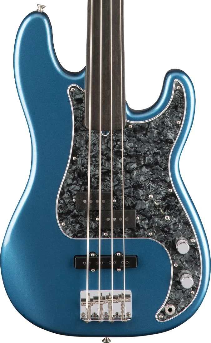 Fender Tony Franklin Signature Fretless Precision Bass Guitar In Lake Placid Blue - 373437-Fender Tony Franklin Fretless Precision Bass Lake Placid Blue 1.jpg