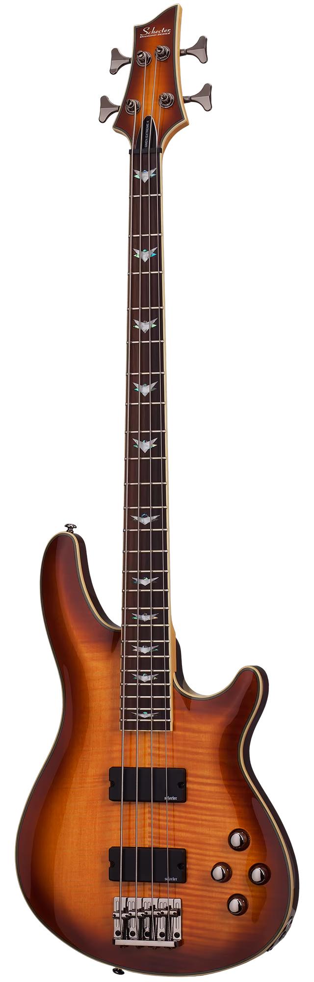 Schecter Omen Extreme-4 in Vintage Sunburst - SCHECTER-2048-2.jpg