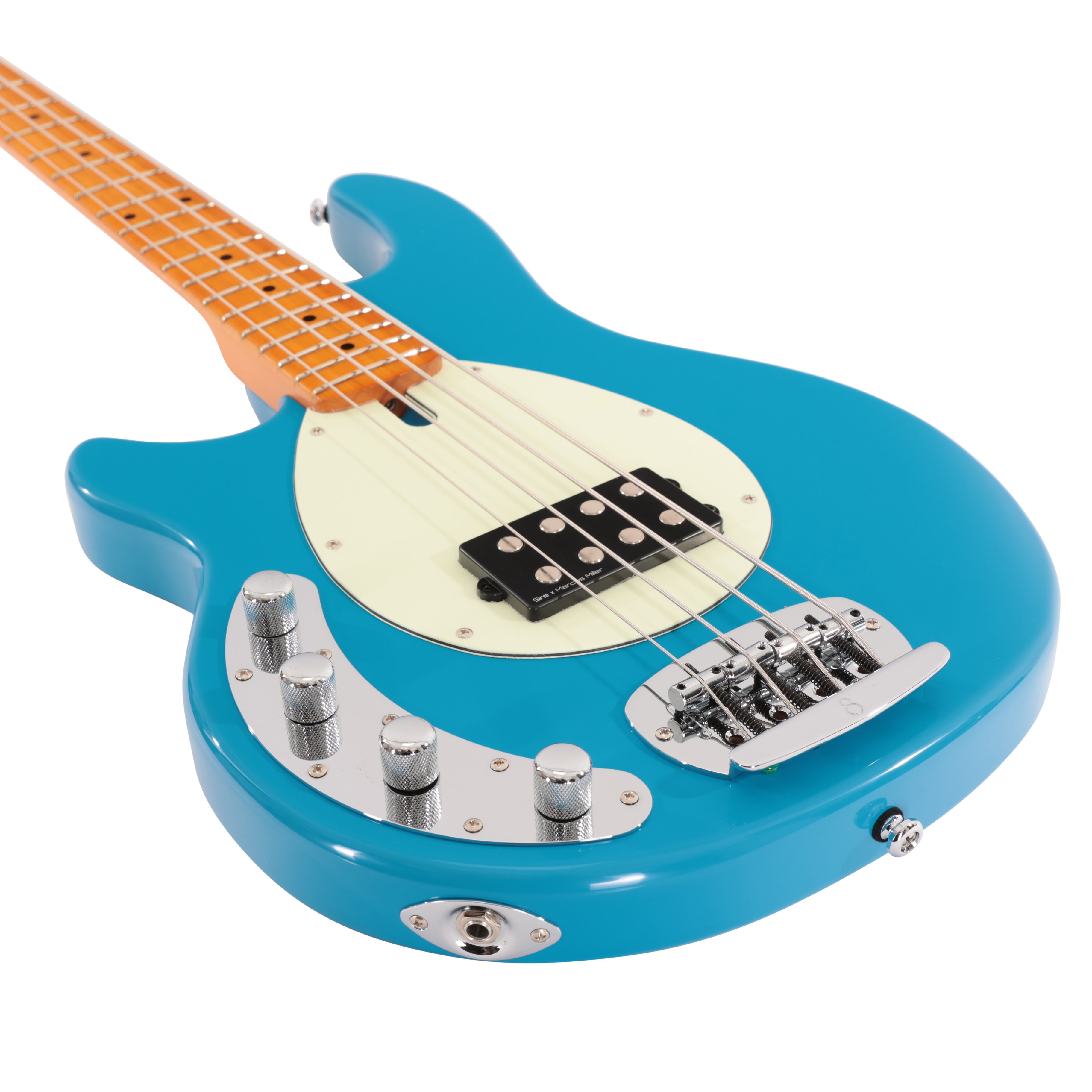 Sire Marcus Miller Z3 Left Handed 4-String Bass Guitar in Blue - SIRELHZ34BLUE (5).jpg