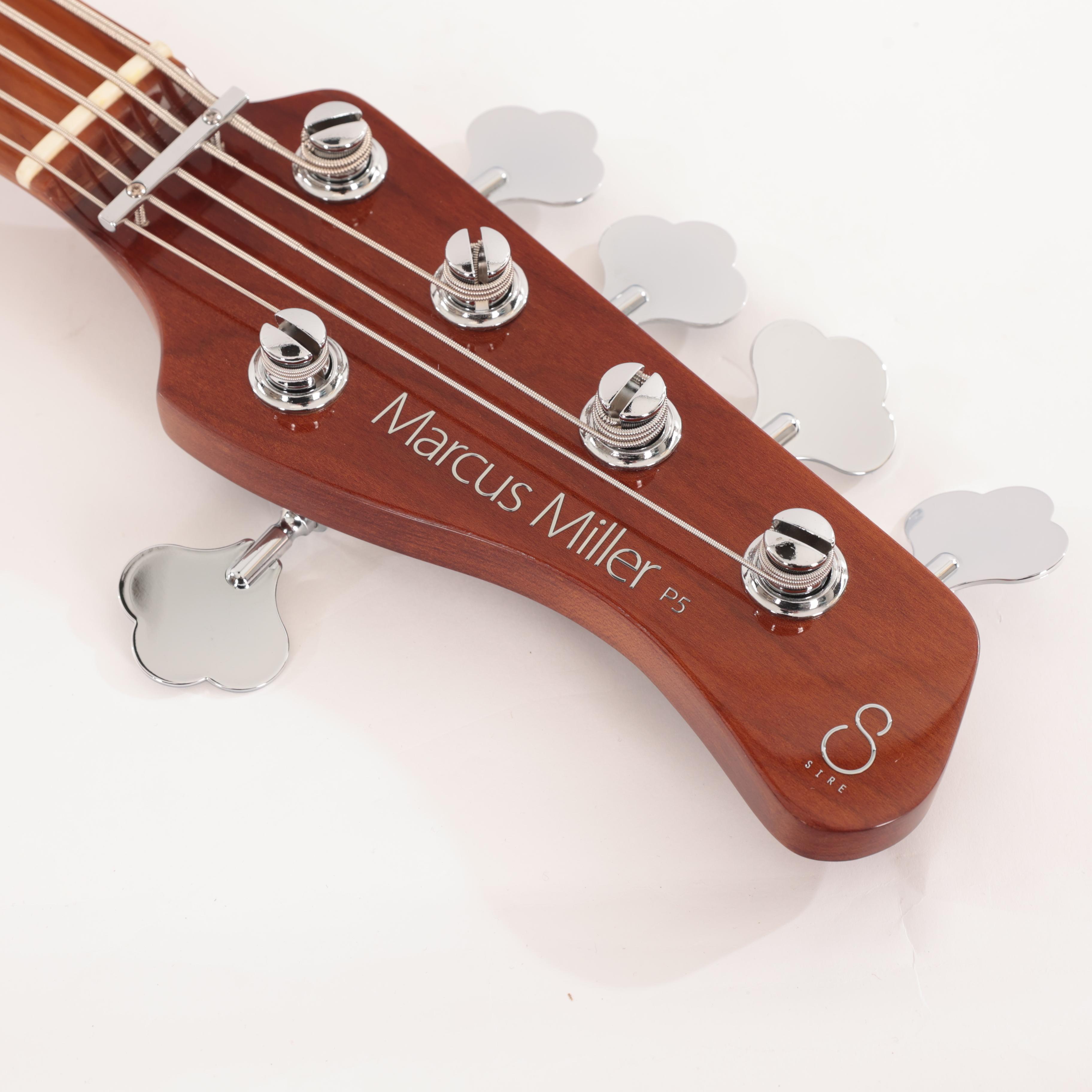 Sire Marcus Miller P5 Alder 5-String Bass Guitar in Tobacco Sunburst - SIREP5A5TS (11).jpg