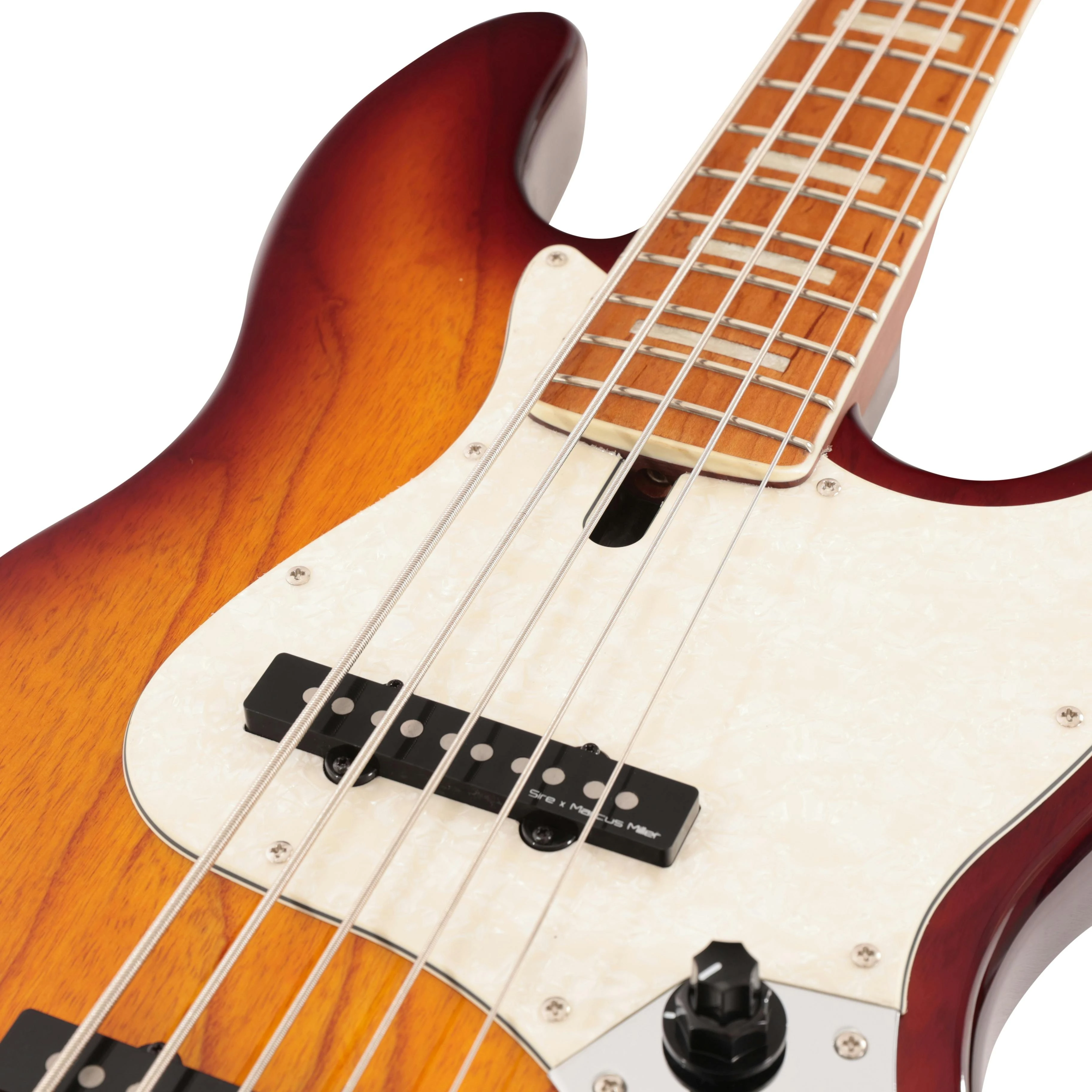 Sire Marcus Miller V8 Swamp Ash 5-String Bass Guitar in Tobacco Sunburst - SIREV8AW5TS-Sire-Marcus-Miller-V8-Swamp-Ash-5-String-Bass-Guitar-in-Tobacco-Sunburst-5.jpg