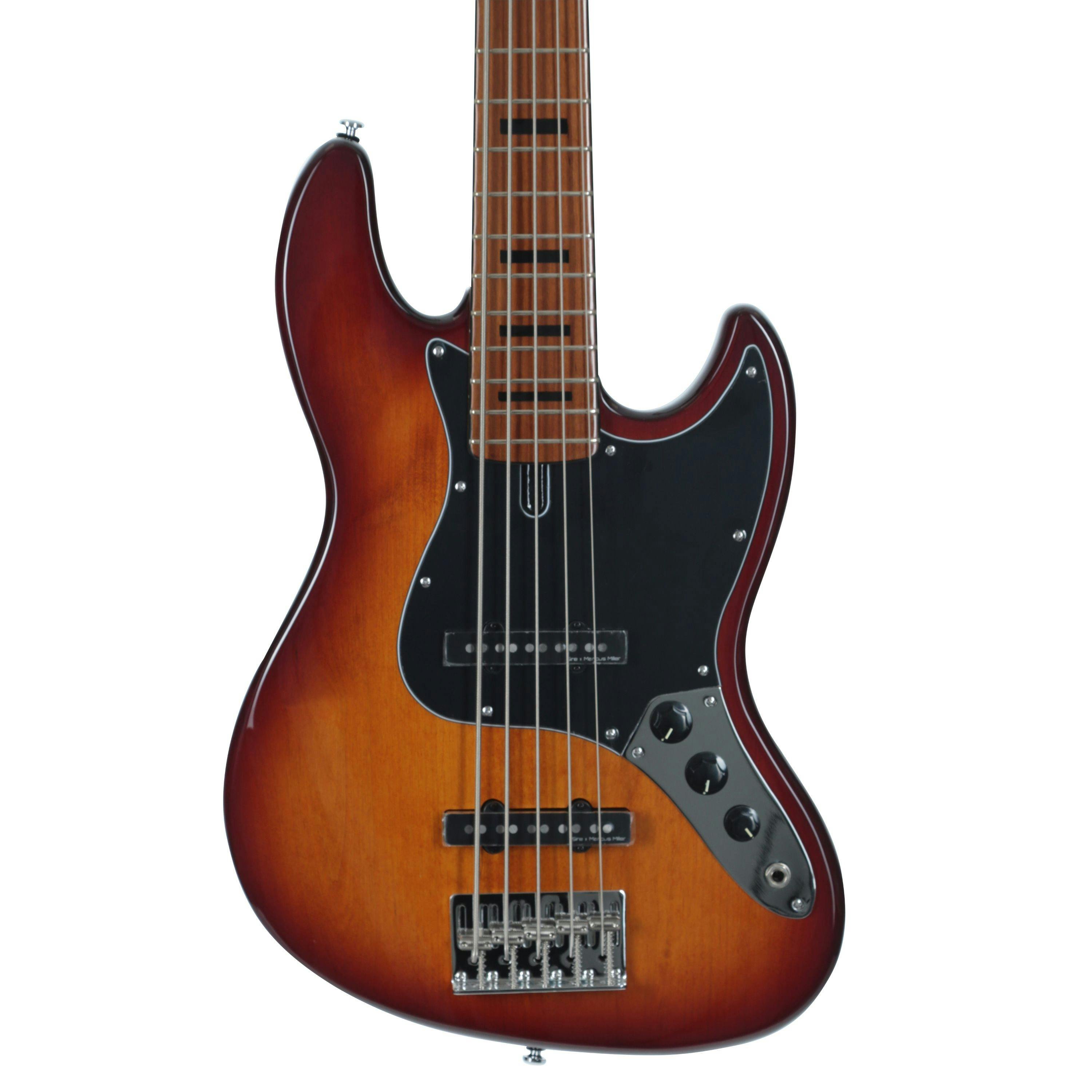 Sire Version 2 Marcus Miller V5 Alder 5-String Bass Guitar in Tobacco Sunburst - 407088-VER2V5A5TS (1).jpg