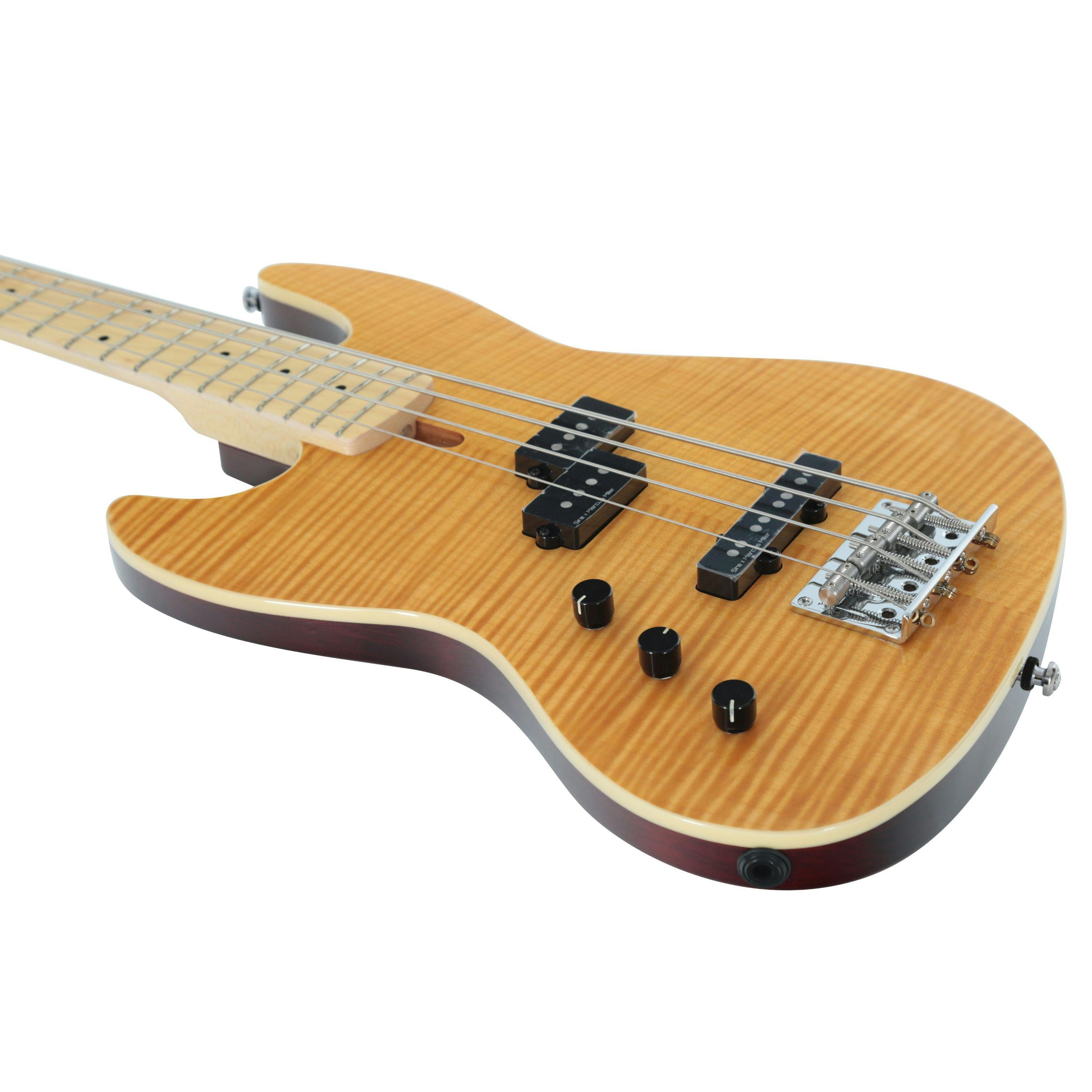Sire Version 2 Marcus Miller U5 Left Handed Short Scale Bass Guitar in Natural - 406949-VER2LHU5A4NT (5).jpg