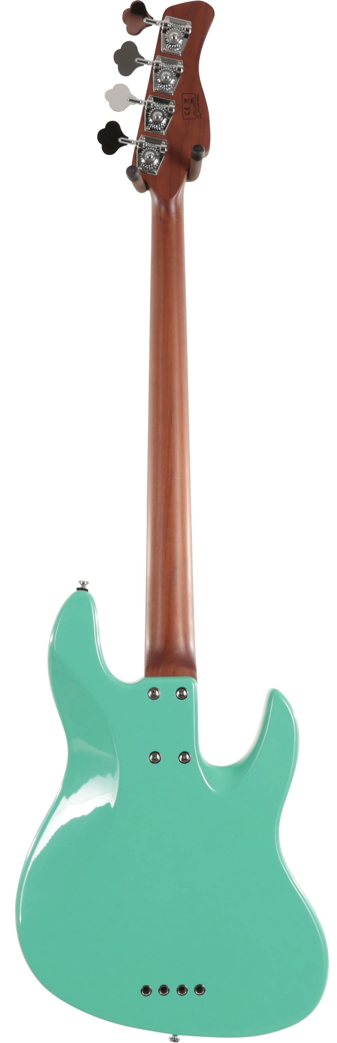 Sire Marcus Miller V5 24 Fret Left Handed 4-String Bass Guitar in Mild Green - SIRELH24V54MLG-Sire-V5-24-Fret-Left-Handed-4-String-Bass-Mild-Green-Back.jpg