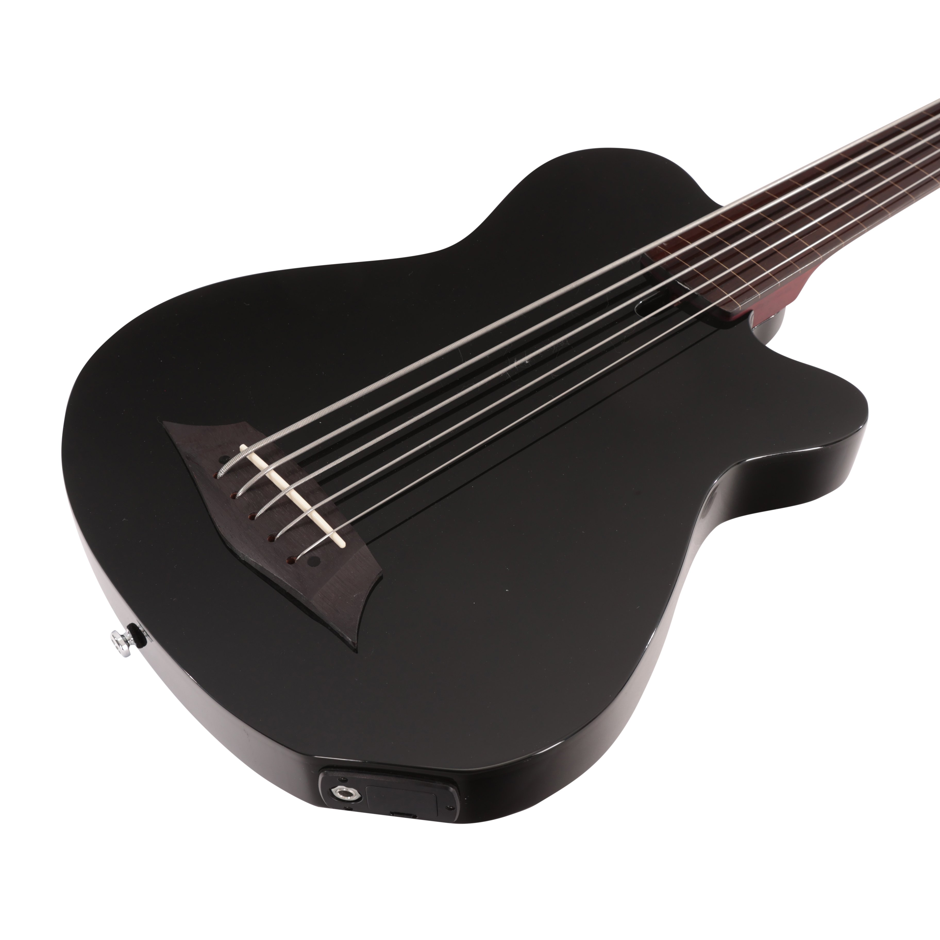 Sire Marcus Miller GB5 Fretless Electro-Acoustic 5-String Bass Guitar in Black - SIREFLGB55BK (5).jpg