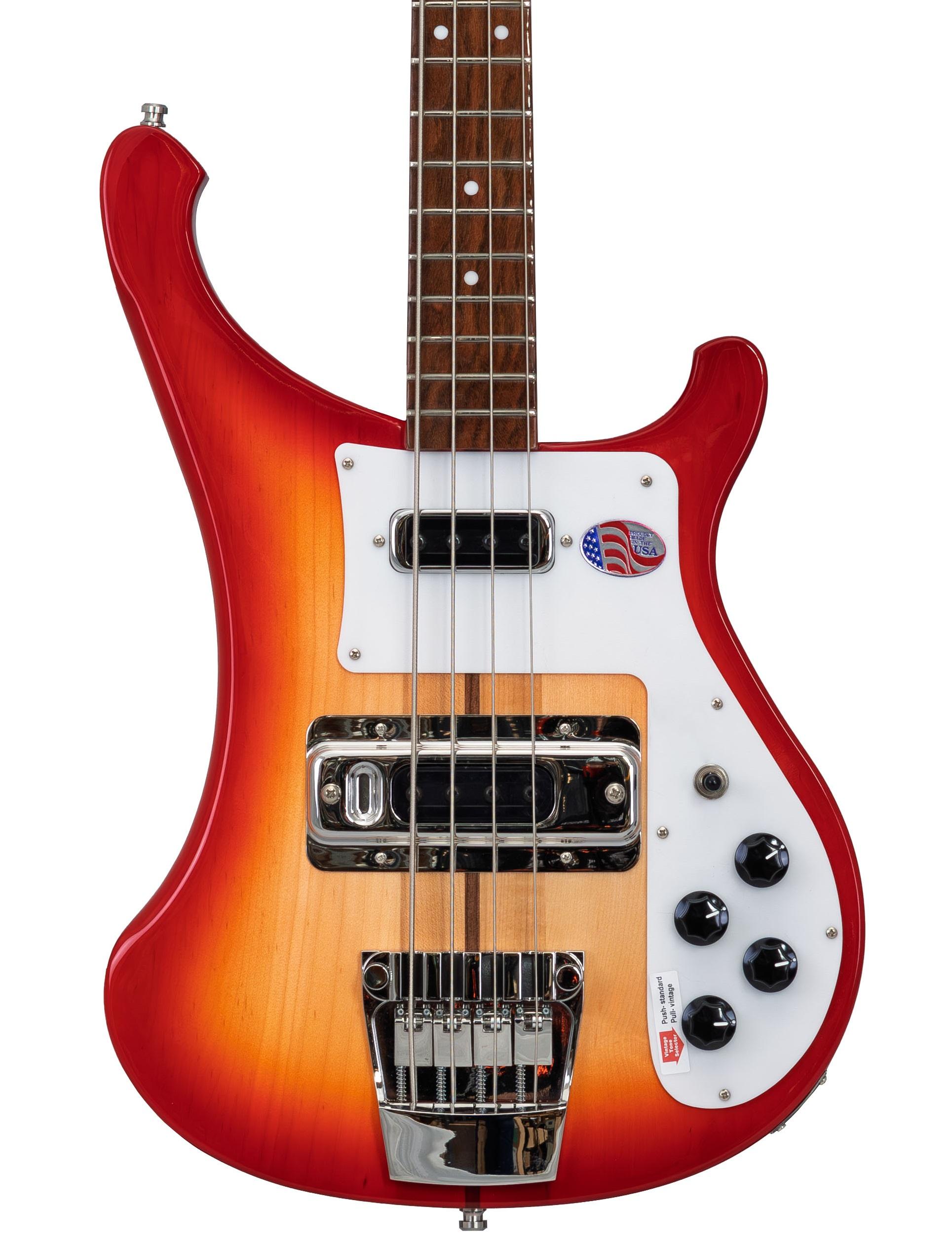 Rickenbacker 4003S Bass Guitar in Fireglo - 4003SFG - Front (2025 Model)-hero.jpg