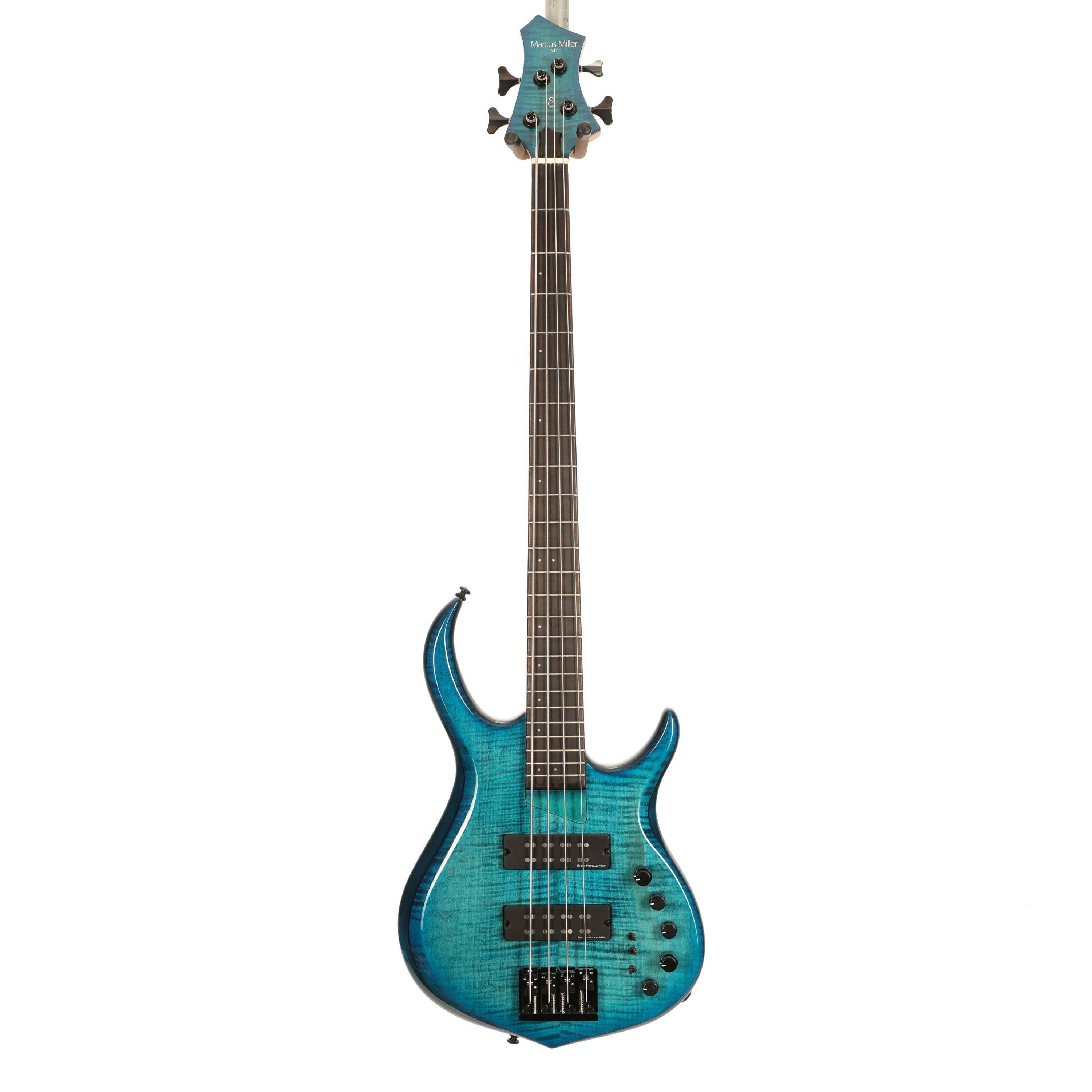 Sire Version 2 Updated Marcus Miller M7 Alder 4-String Bass Guitar in Transparent Blue - 476941-V2UDM7A4TBL (3).jpg