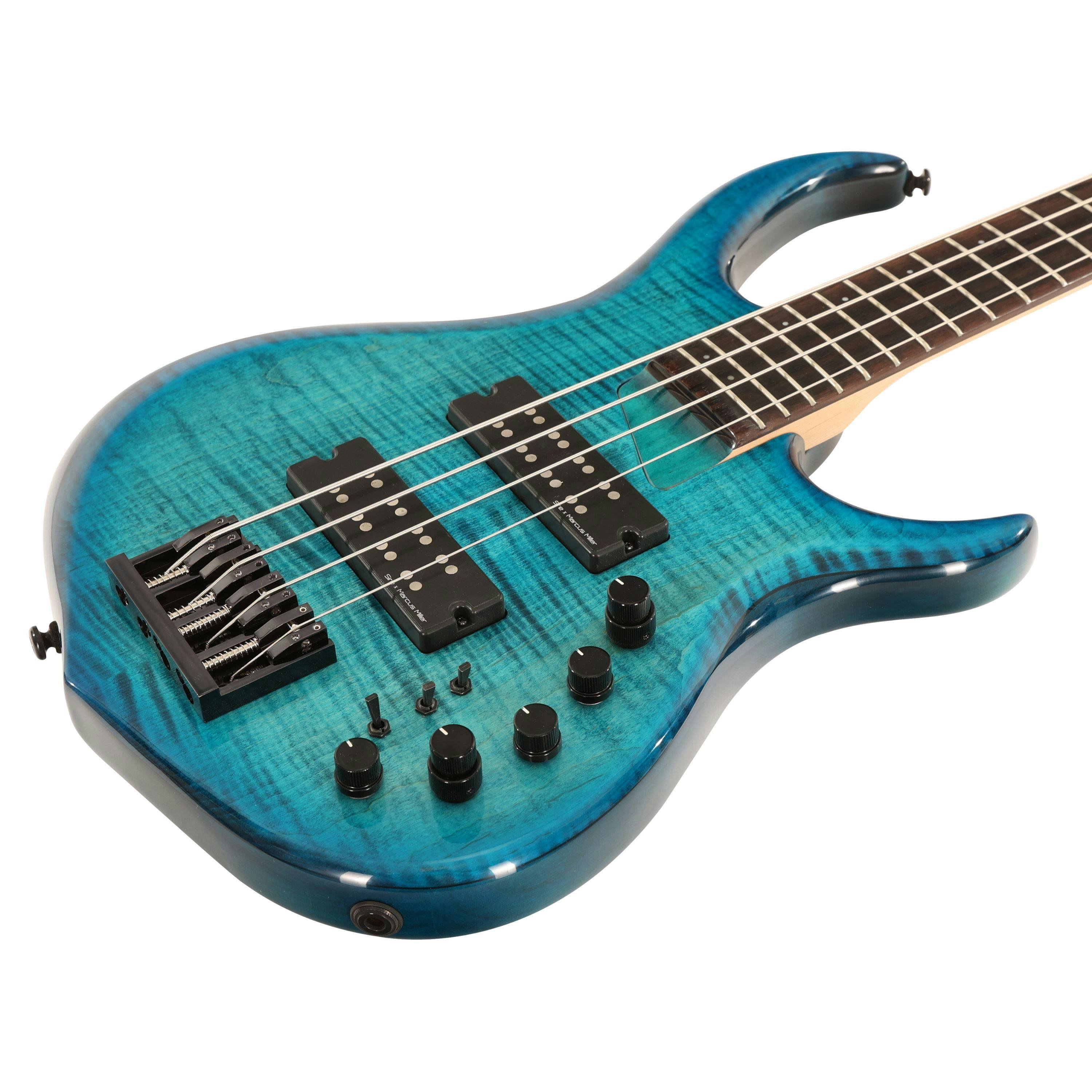 Sire Version 2 Updated Marcus Miller M7 Alder 4-String Bass Guitar in Transparent Blue - 476943-V2UDM7A4TBL (5).jpg