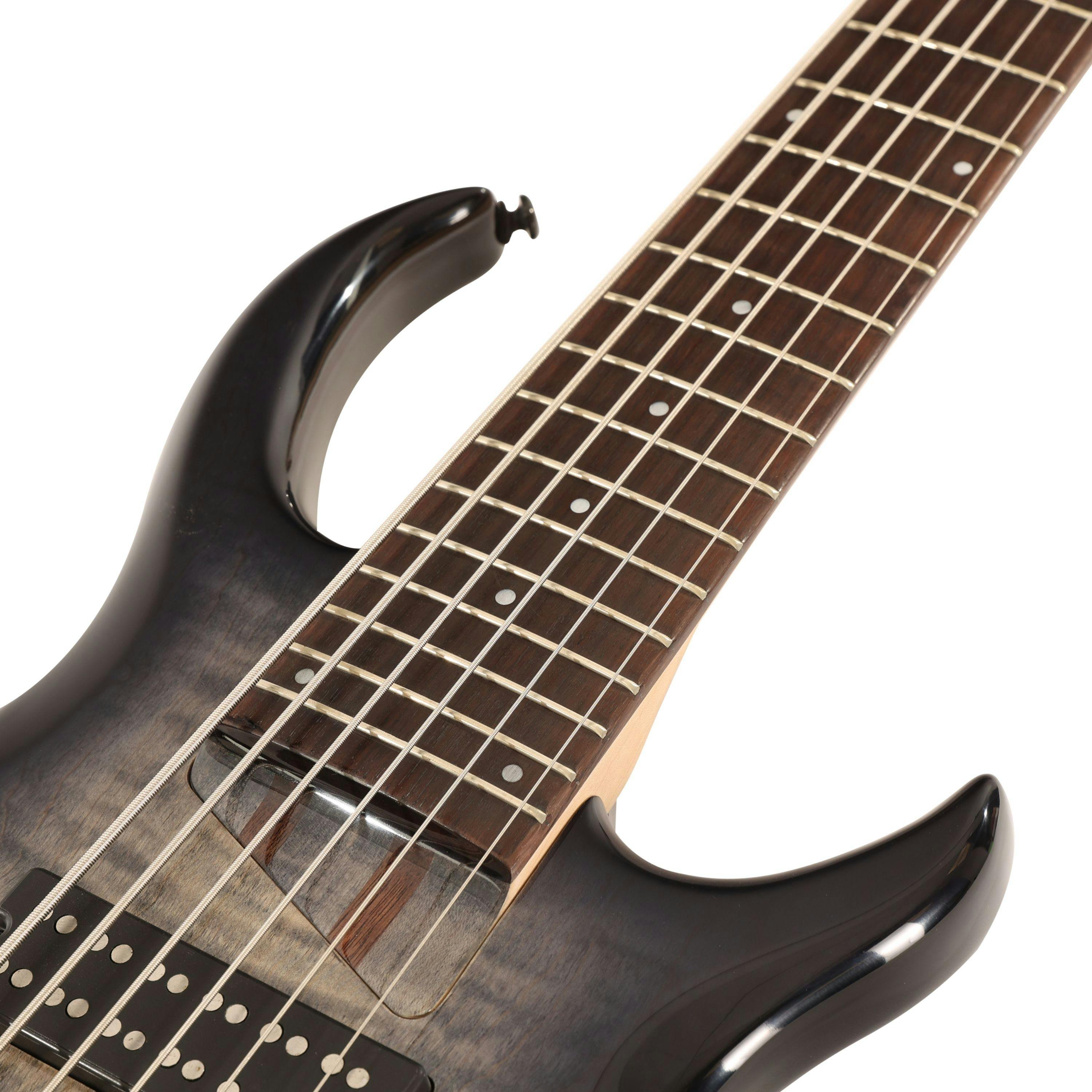 Sire Version 2 Updated Marcus Miller M7 Alder 6-String Bass Guitar in Transparent Black - 476950-V2UDM7A6TBK (6).jpg