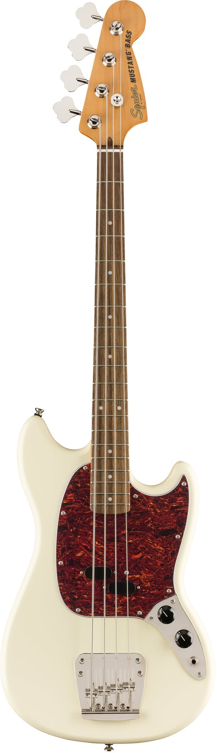 Squier Classic Vibe 60s Mustang Bass Guitar in Olympic White - 343742-0374570505_gtr_frt_001_rr.jpg