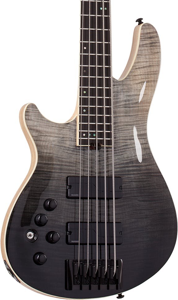 Schecter SLS Elite-5 Bass Guitar in Black Fade Burst Left Handed - 352376-1567768002972.jpg