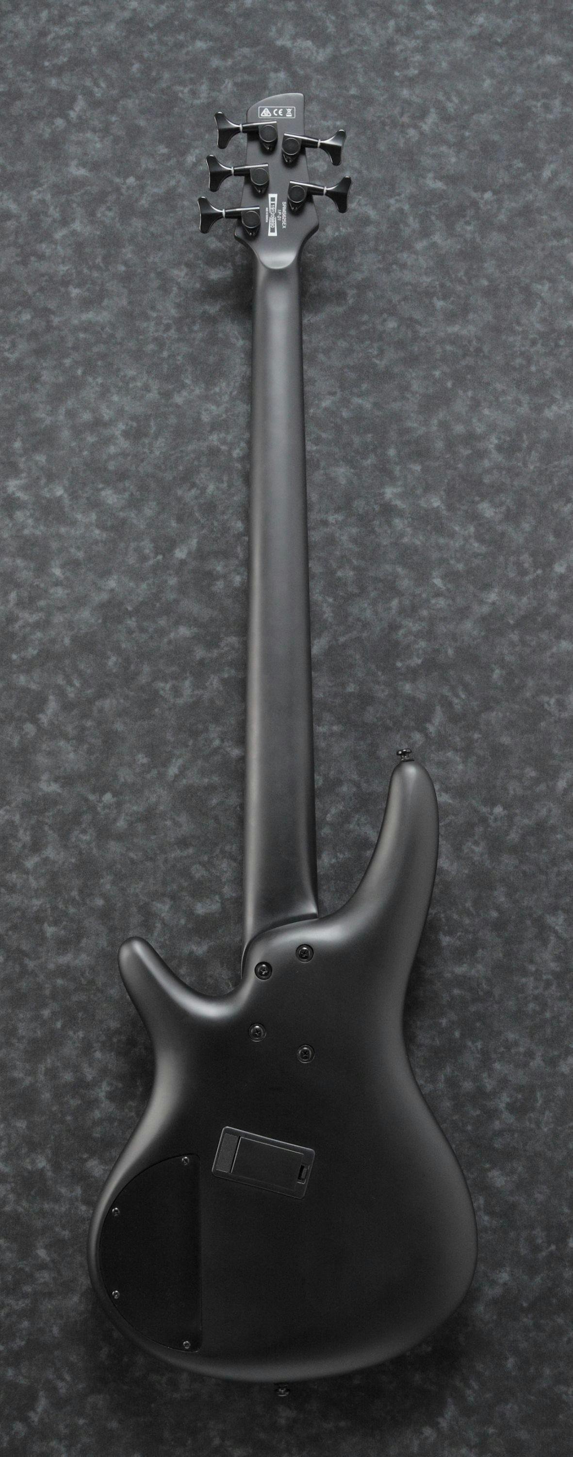 Ibanez SRMS625EX-BKF Limited Edition Iron Label Multi-Scale 5-String Bass Guitar in Black Flat - 449063-SRMS625EX_BKF_1P_01_C.jpg